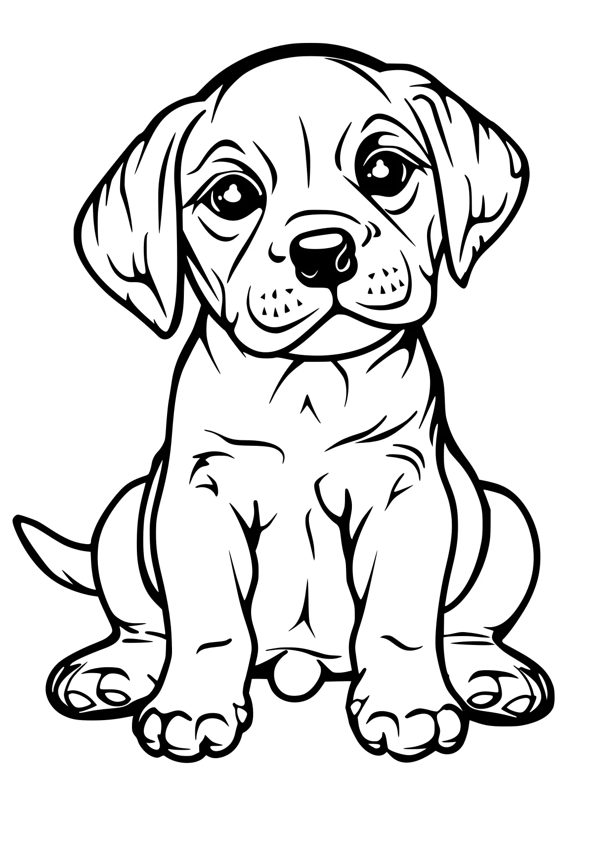 dog coloring pages printable retriever, puppy, illustrator, dog, clifford, free page downloads