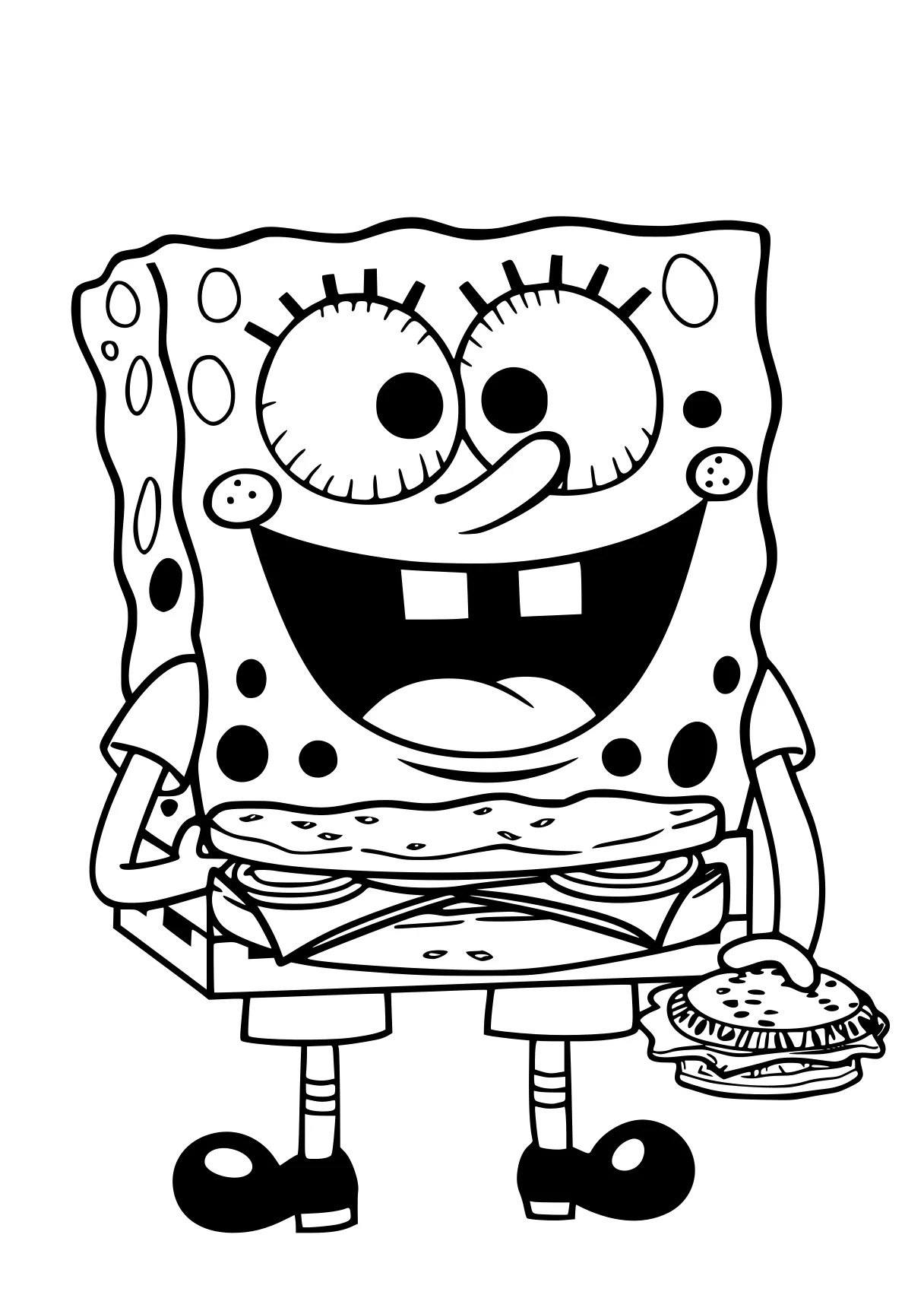 sponge bob coloring pages squarepants, spongebob, sponge, patrick, patrick's, free page downloads