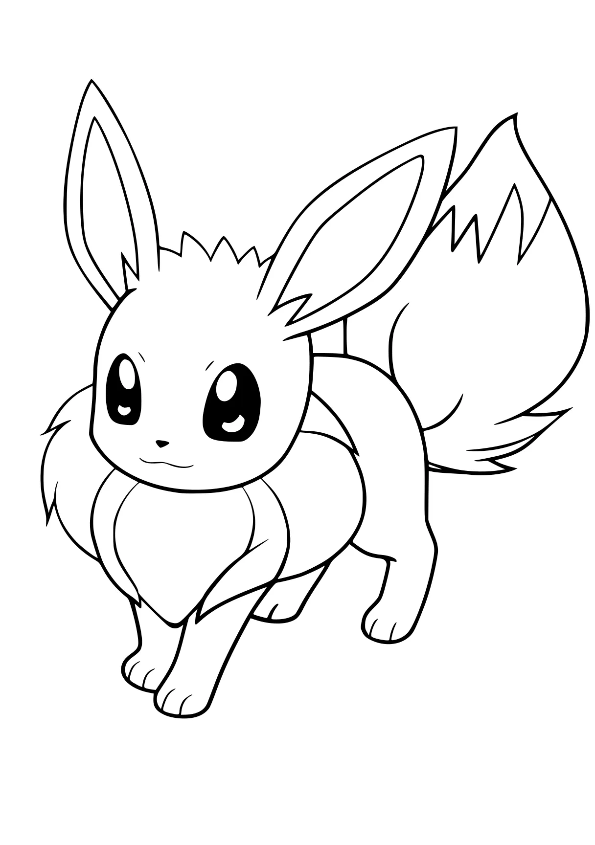 pokemon coloring pages printable eevee, sylveon, scorbunny, rabbit, molang, free page downloads