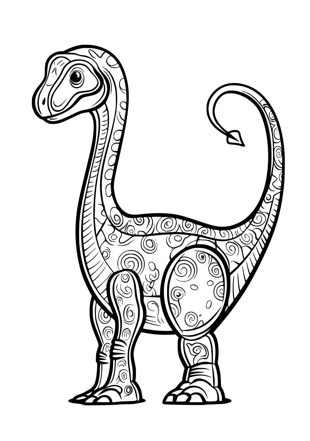 free dinosaur coloring pages brachiosaurus, komodo, camel, dino, llama, page downloads