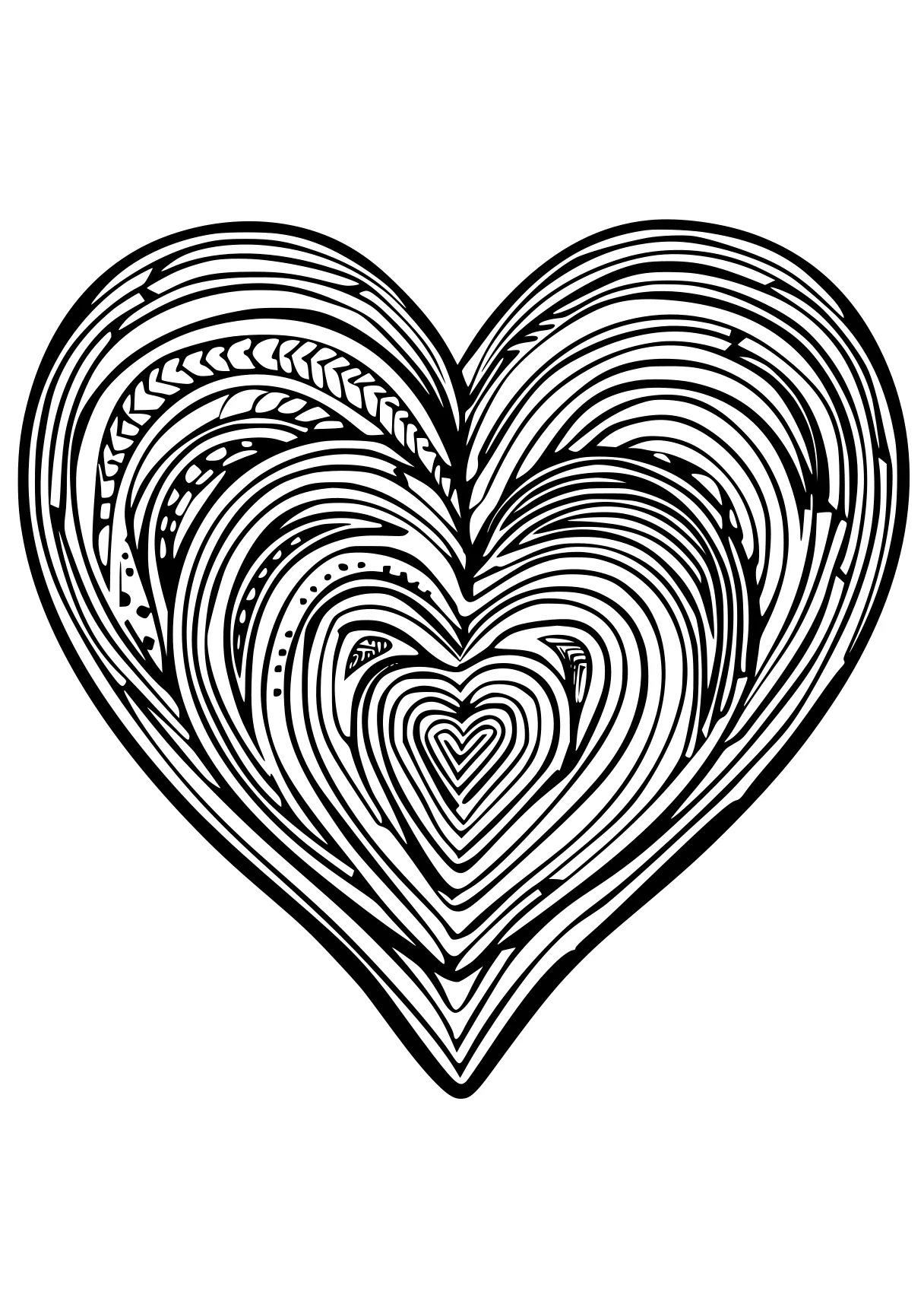 heart coloring sheet heart, iheartcraftythings, zentangle, love, loved, free page downloads