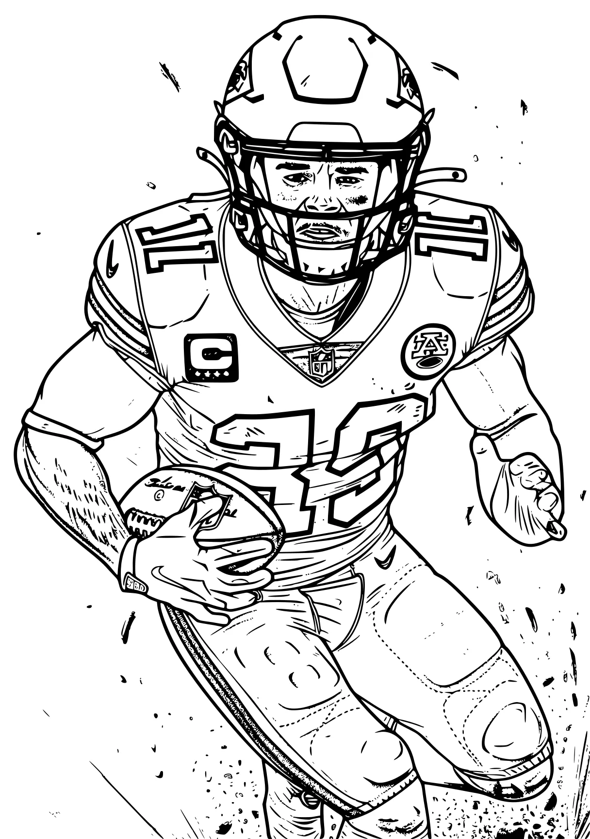 football coloring pages 49ers, nfl, sports, football, free page downloads