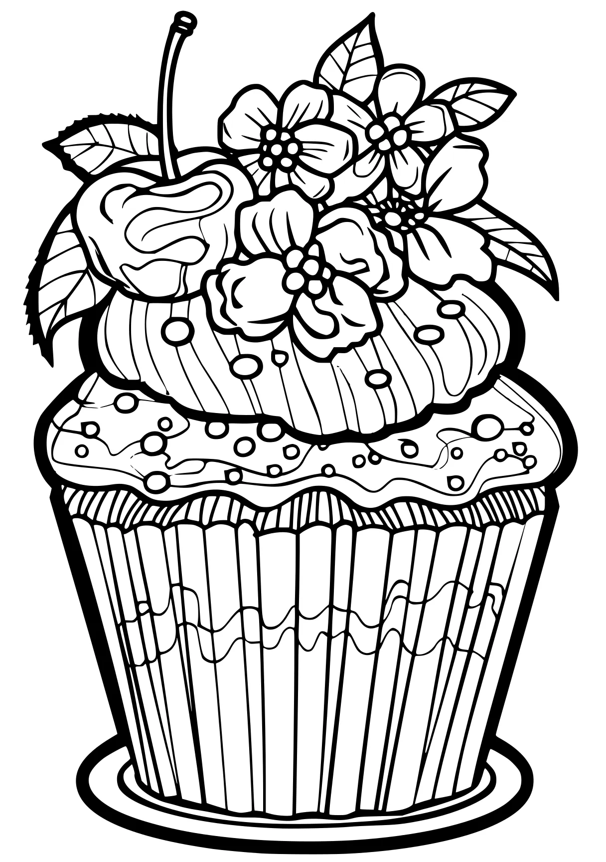 cupcake coloring sheets cupcake, cake, printables, free page downloads