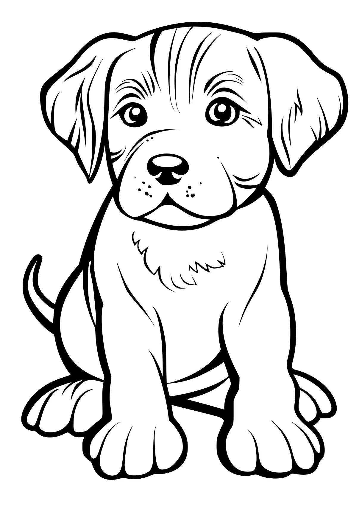 puppy dog coloring pages retriever, puppy, illustrator, dog, clifford, free page downloads