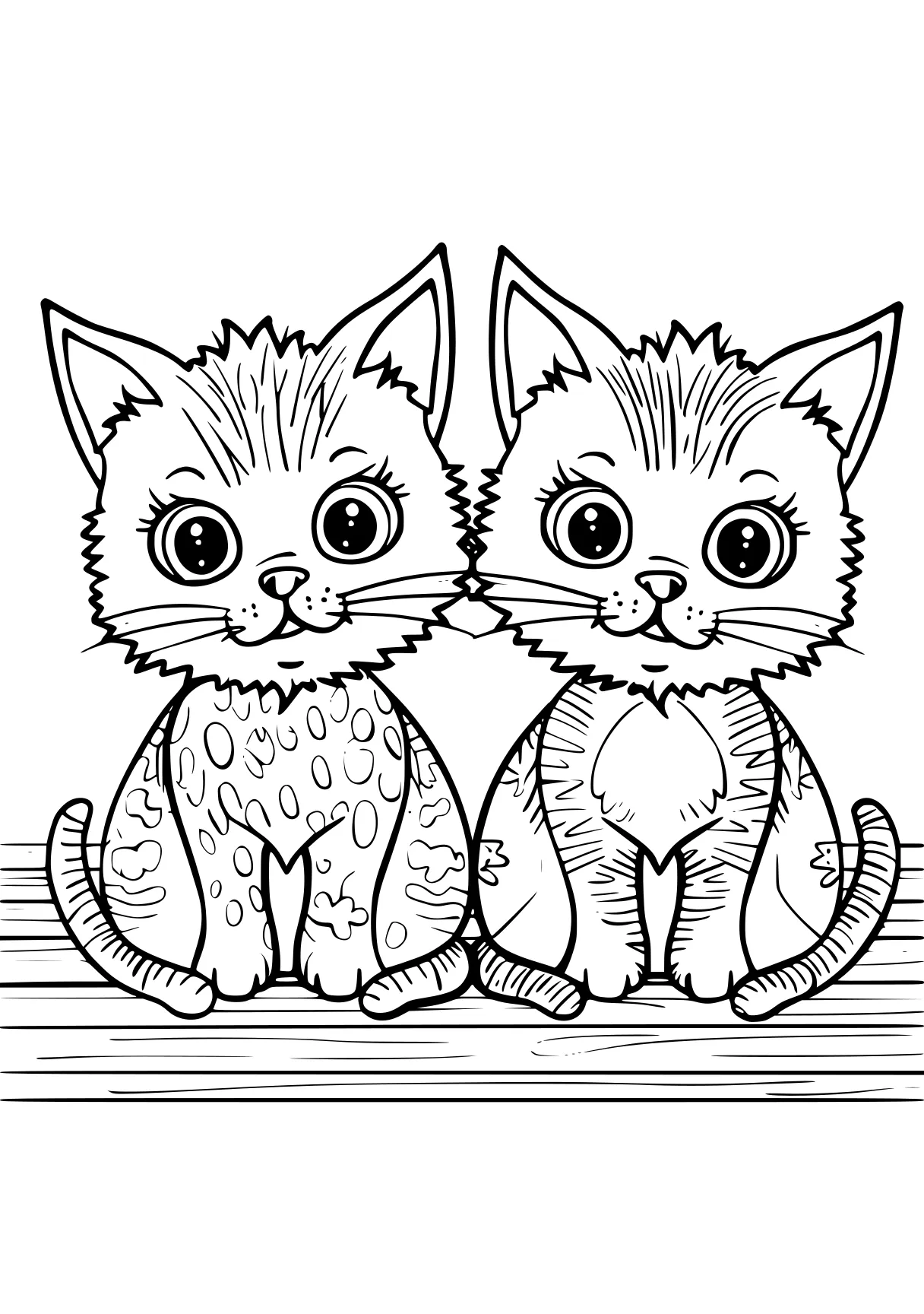 cute coloring sheets cats, cat, pets, free page downloads