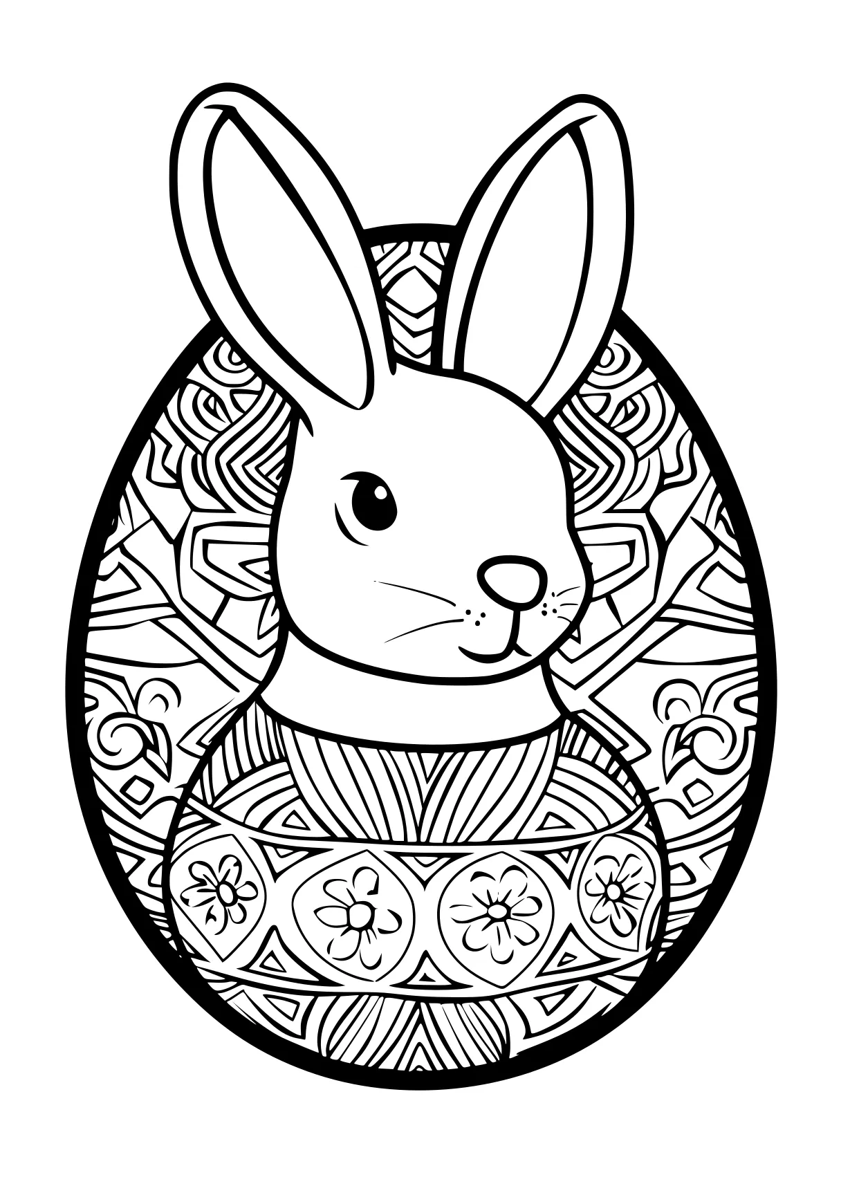 free printable easter coloring pages rabbit, bunny, illustrator, page downloads