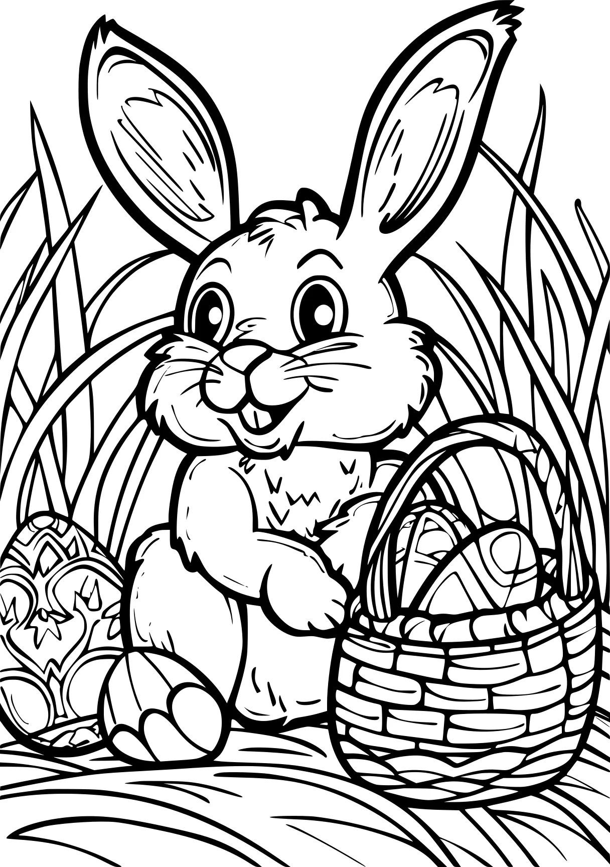 free coloring pages easter, bunny, rabbit, easter, page downloads