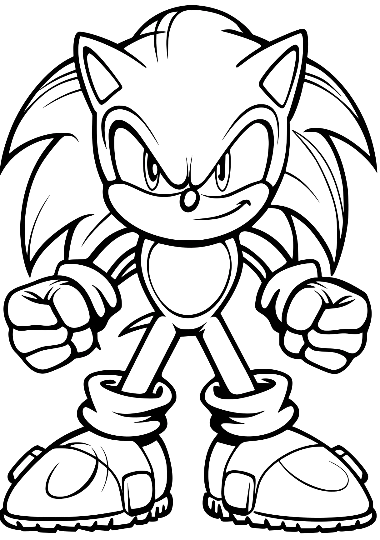 sonic for coloring sonic, knuckles, hedgehog, tails, coloring, free page downloads