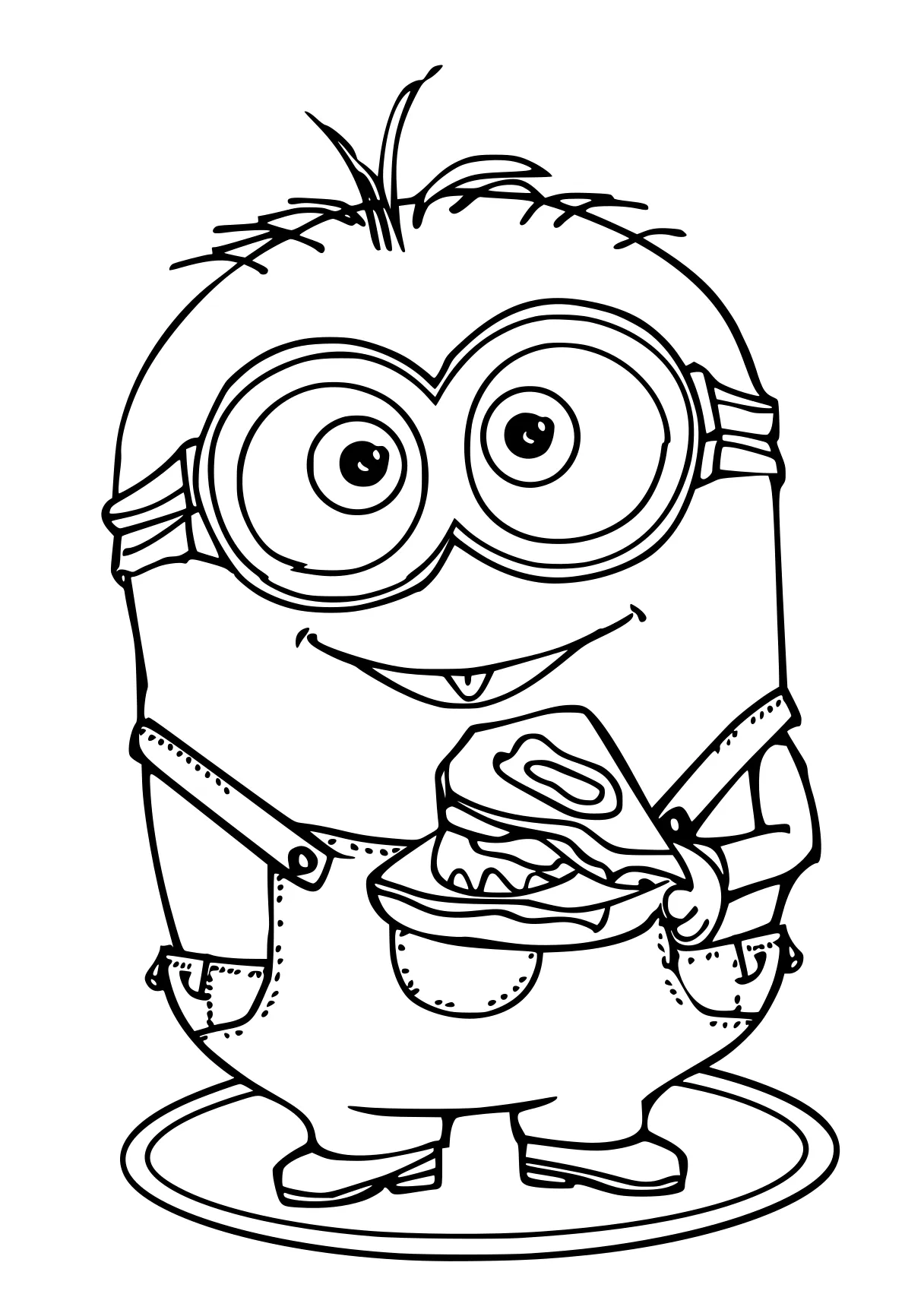 coloring games minion, minions, morty, spongebob, food, free page downloads