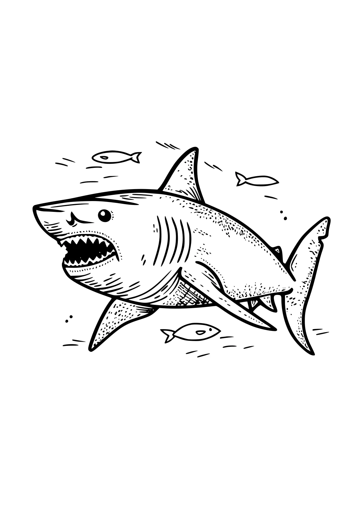 shark coloring page megalodon, shark, fish, sharks, whale, free downloads