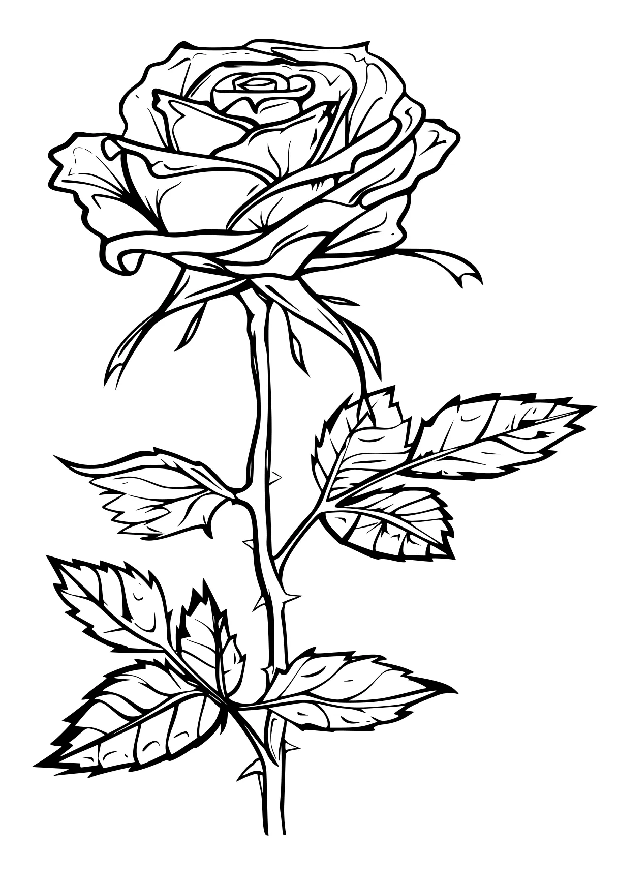 rose coloring pages, flowers, flower, rosa, free page downloads