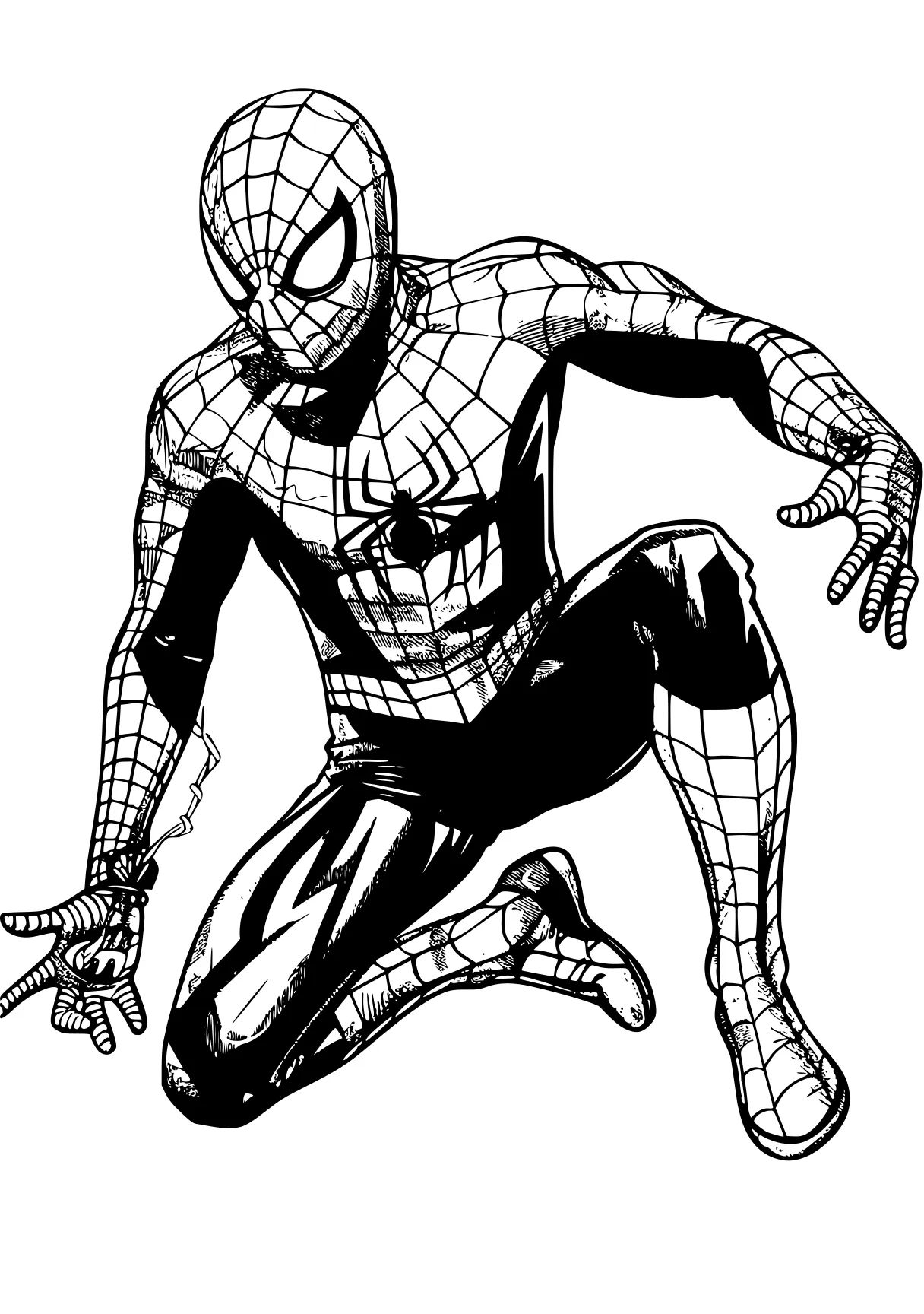 spiderman coloring pages spidey, spiderman, peter, spider, wall, free page downloads