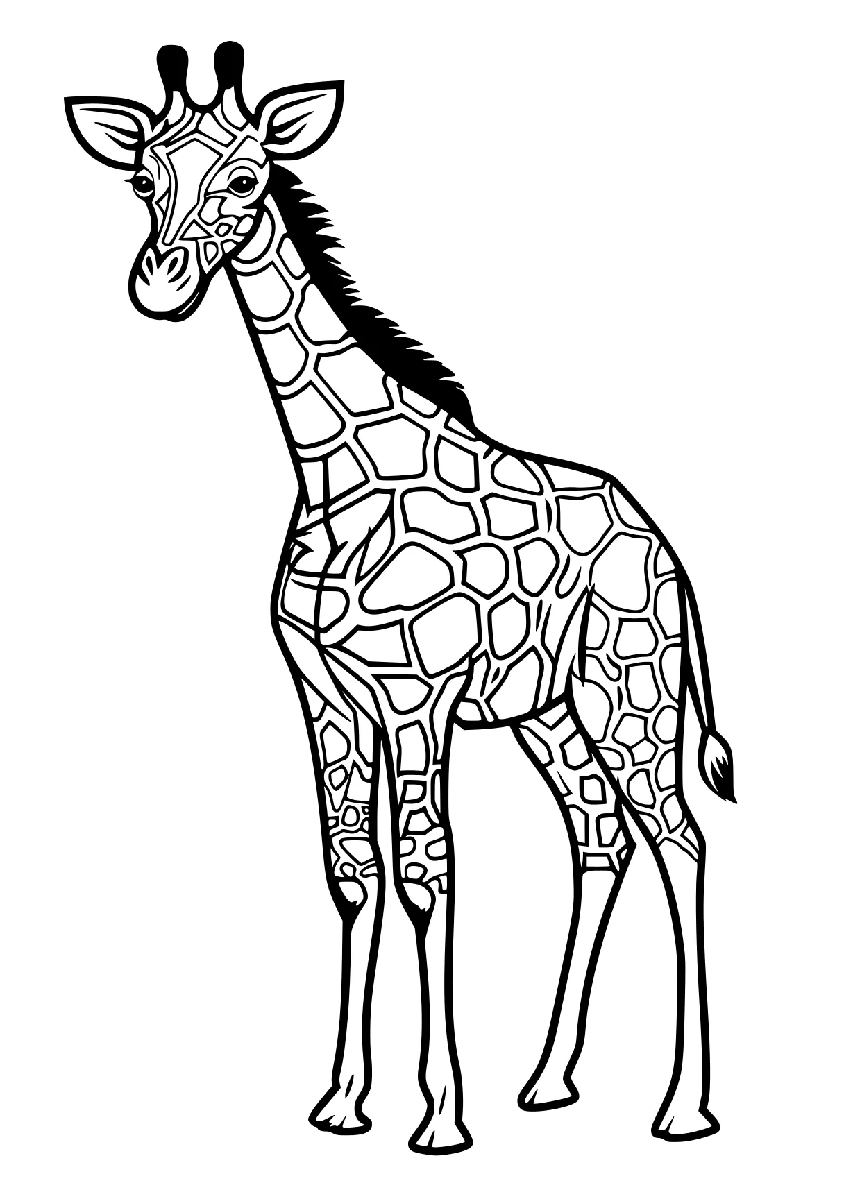 coloring pages hard brachiosaurus, giraffe, llama, camel, horse, free page downloads