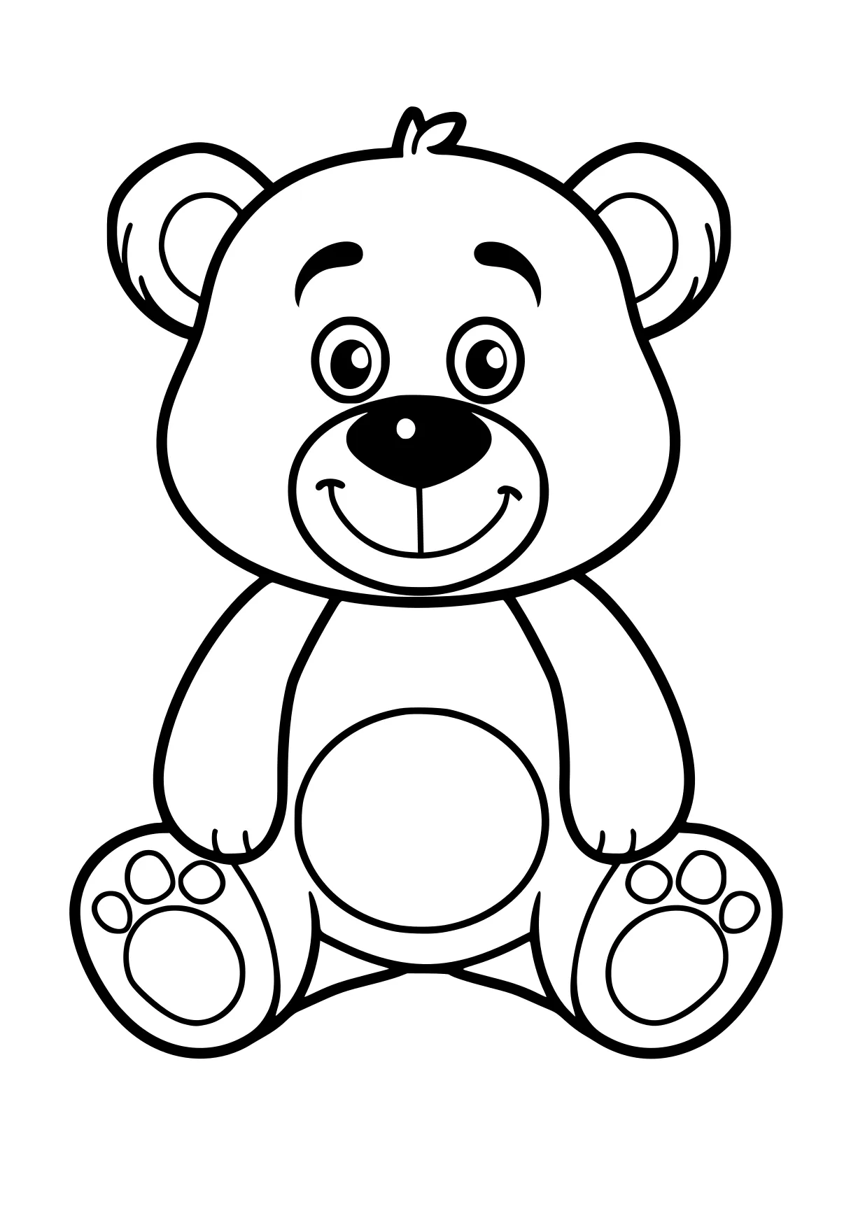 free adult coloring bear, fazbear, winnie, page downloads