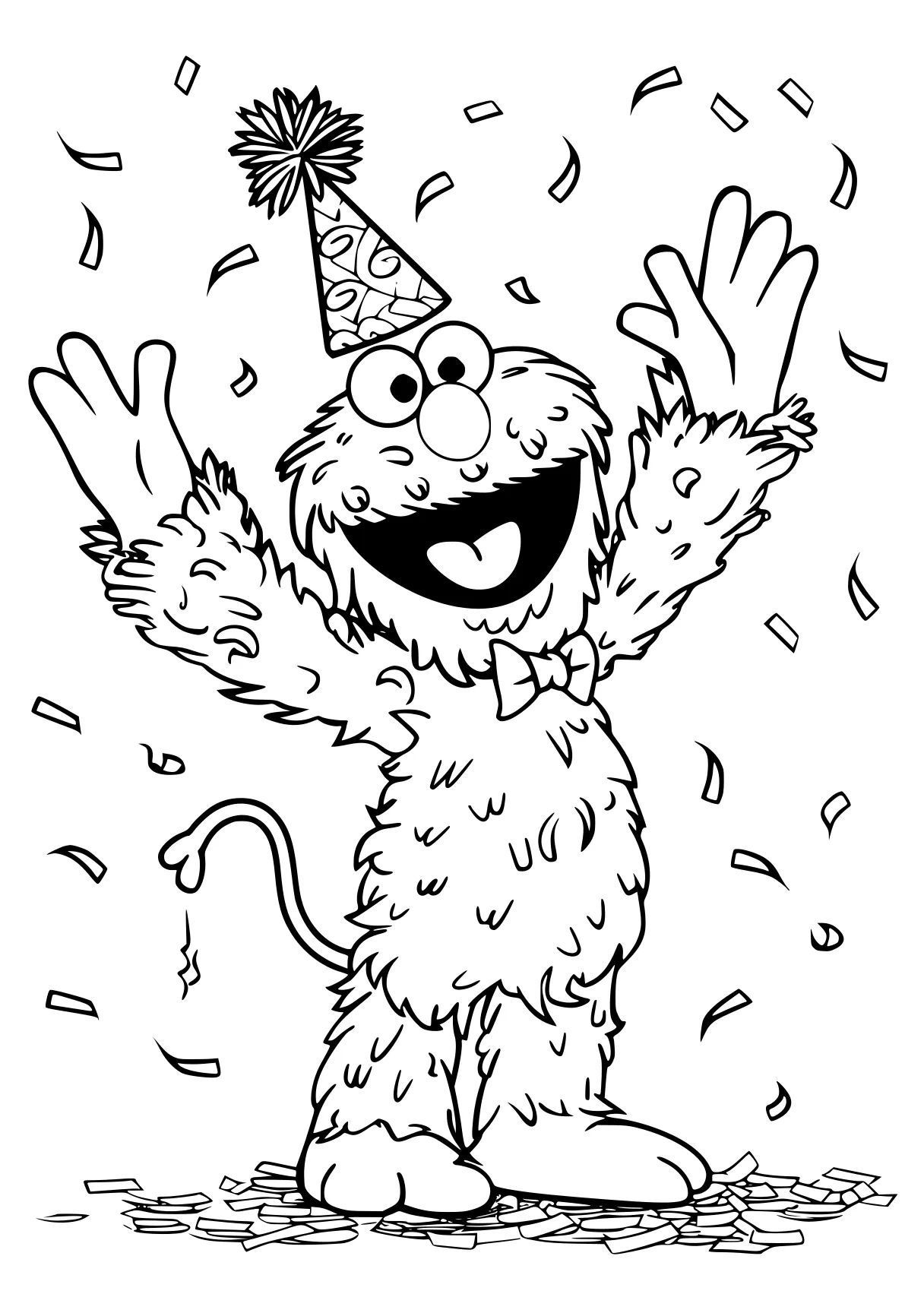 elmo coloring pages, birthday, llama, elmo, free page downloads