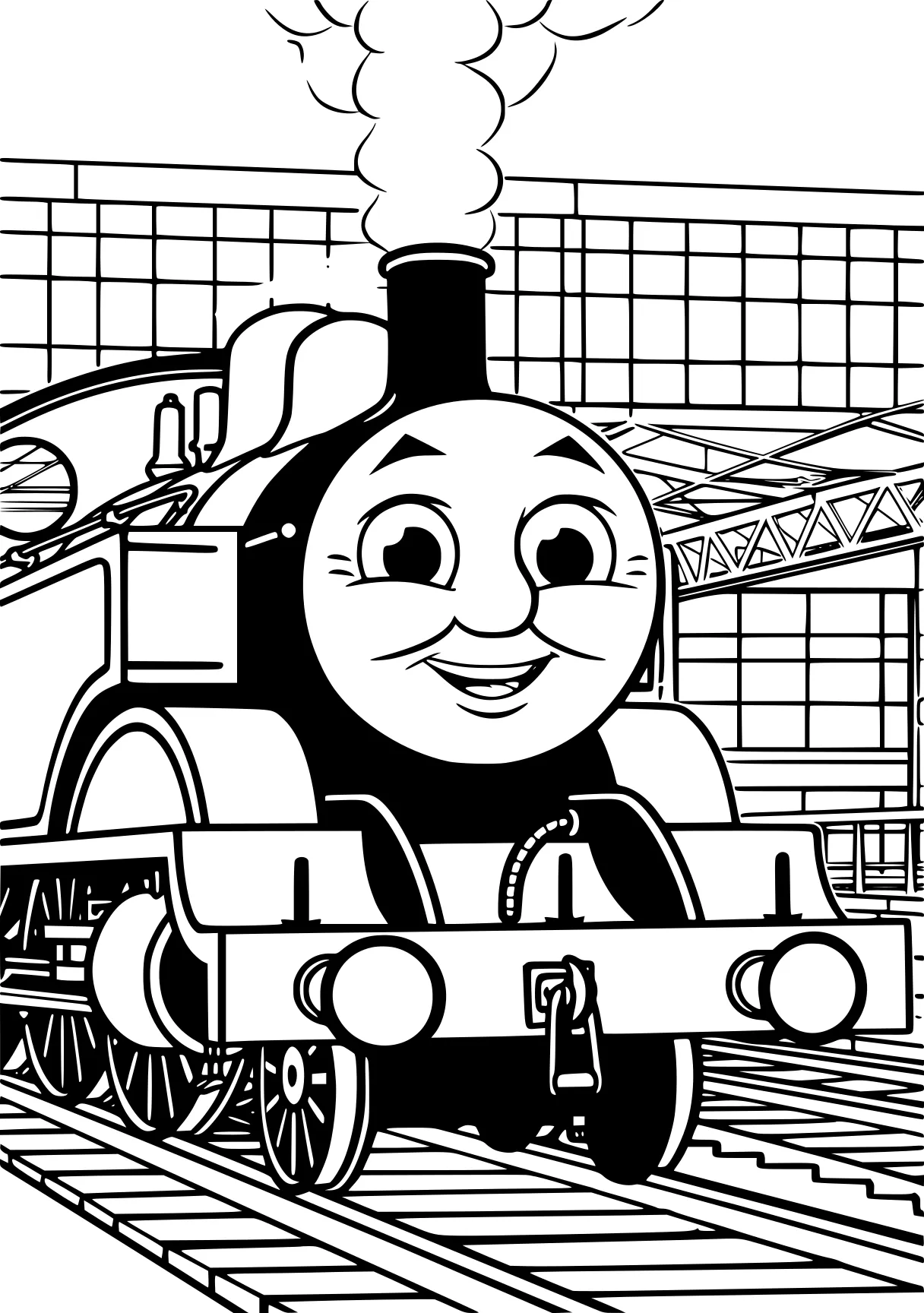 thomas the tank engine colouring pages thomas, percy, train, free coloring page downloads