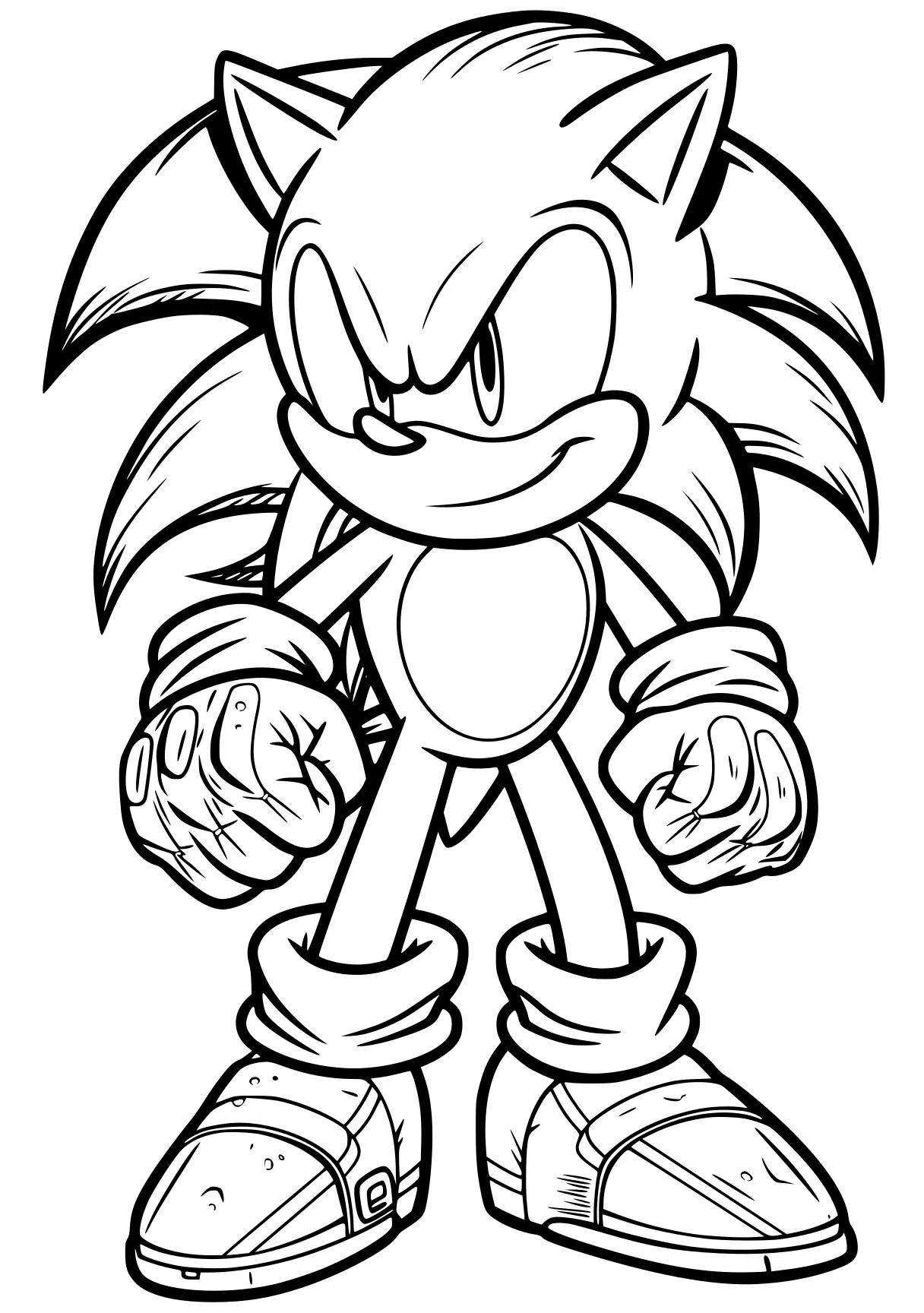 super sonic coloring page knuckles, sonic, hedgehog, tails, eggman, free downloads