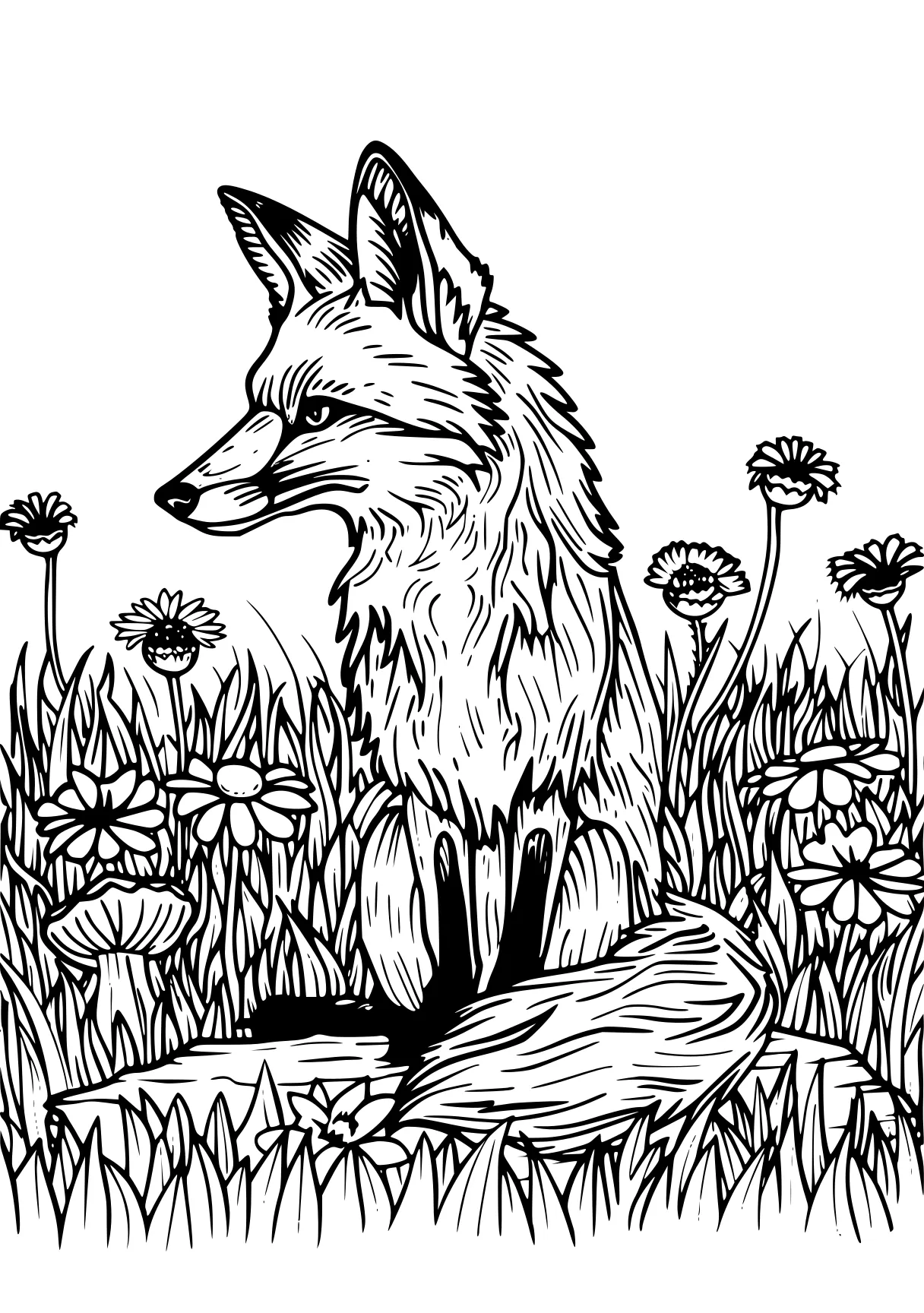 foxes coloring pages fox, wolf, foxes, colouring, free page downloads