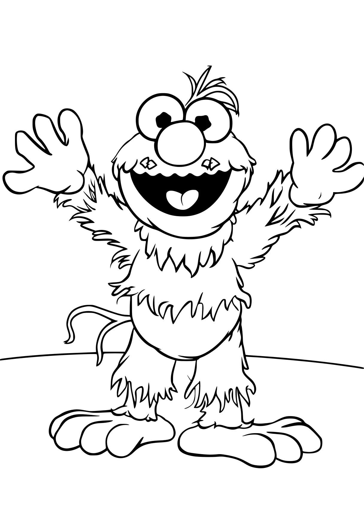 elmo coloring pages elmo, owl, fazbear, hedgehog, garfield, free page downloads