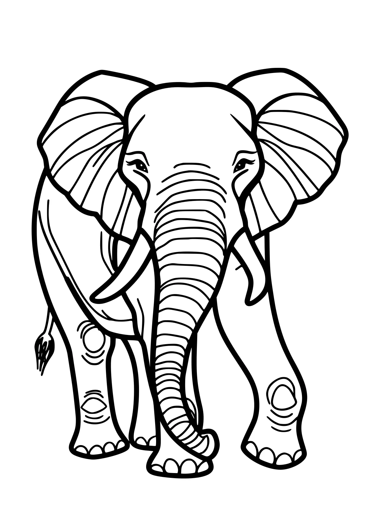 elephant coloring pages elephant, dumbo, size, illustrator, safari, free page downloads