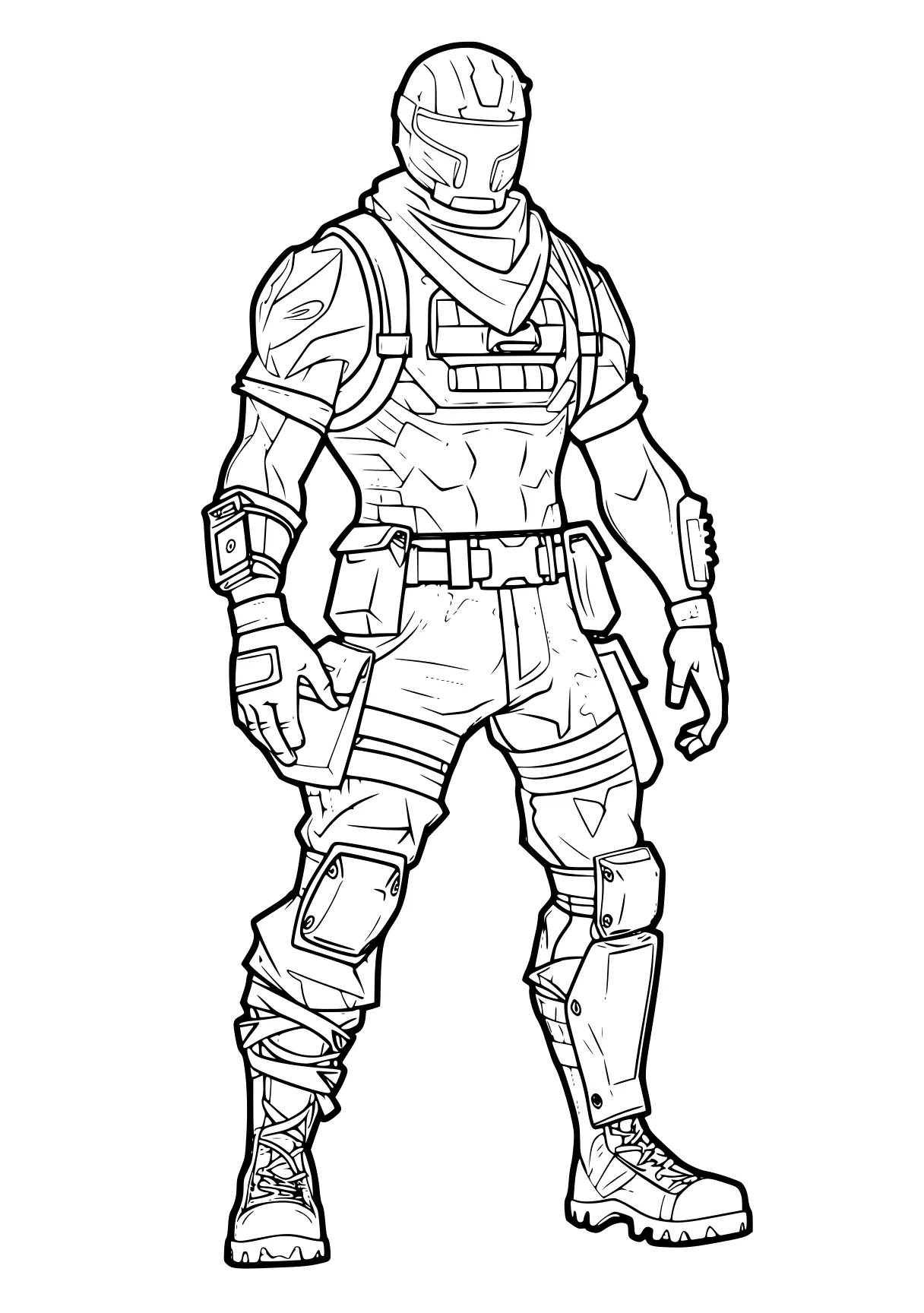 fortnite coloring pages soldier, ranger, firefighter, astronaut, pencils, free page downloads