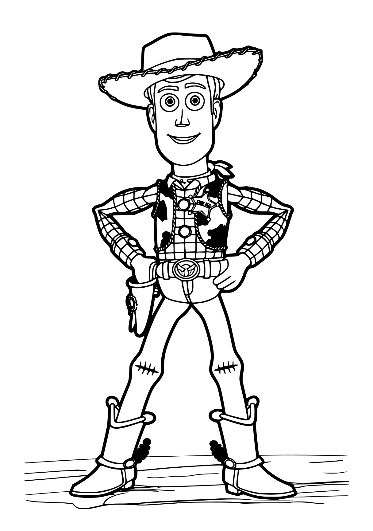 toy story coloring pages woody, ranger, arthur, pilgrim, kratts, free page downloads