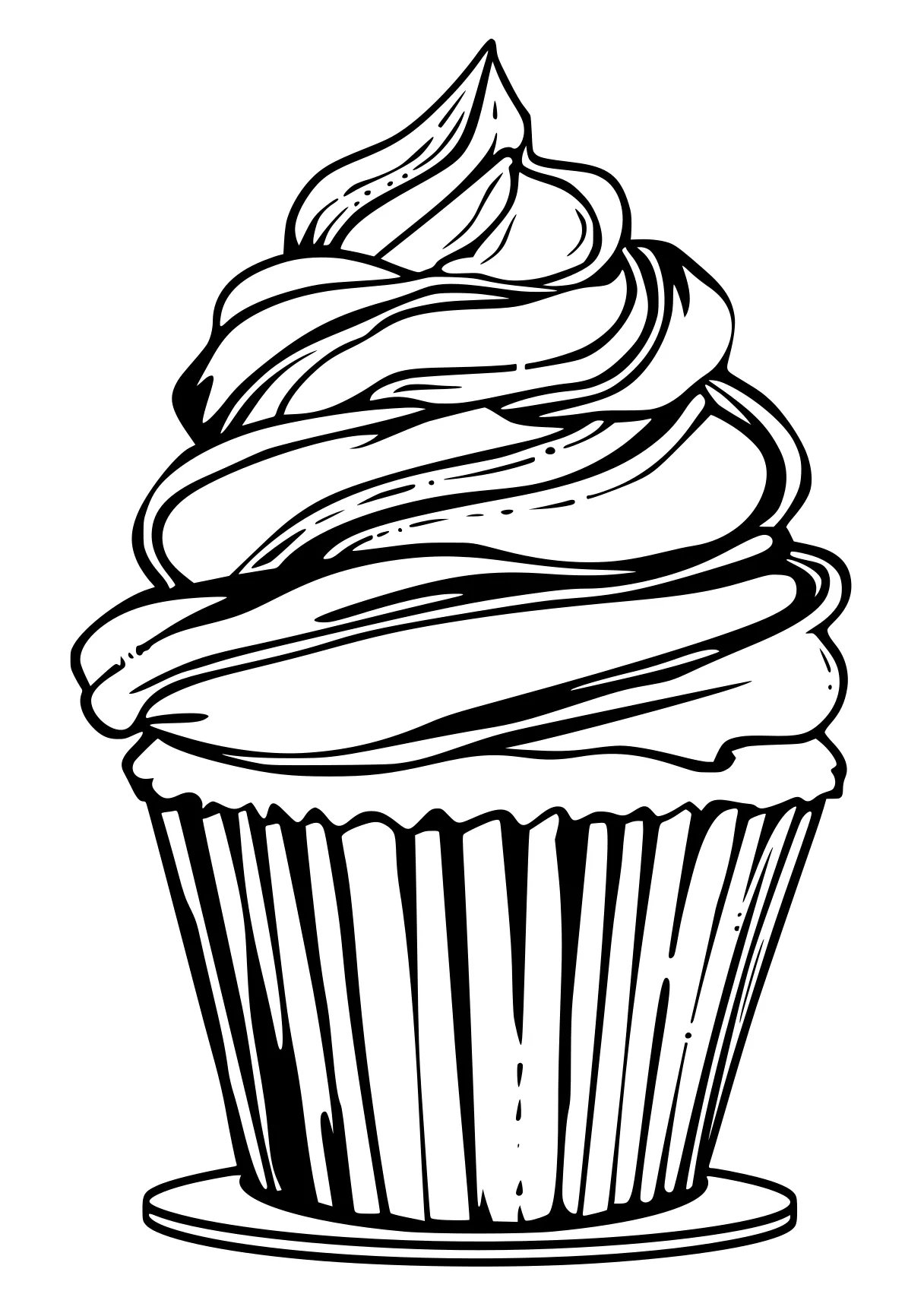 cupcake coloring page cupcake, cake, size, shortcake, wall, free downloads