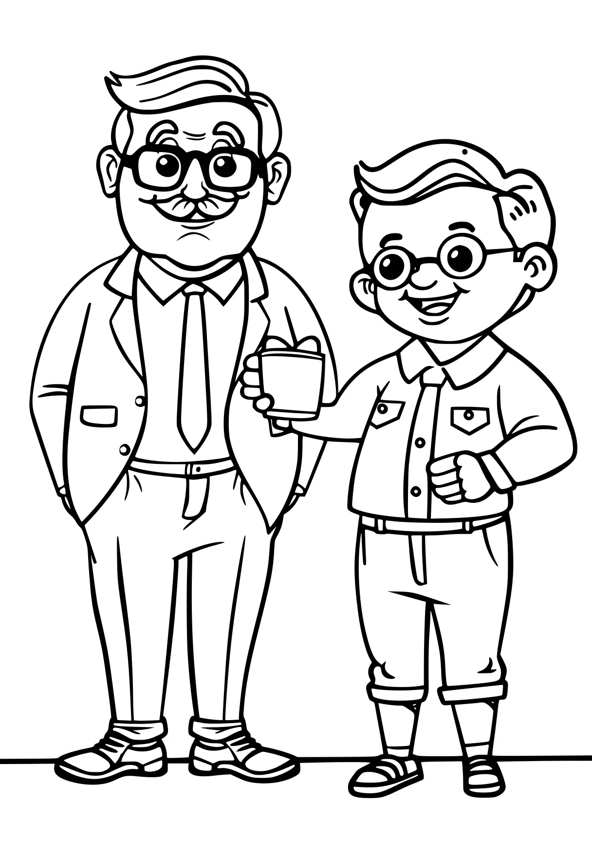 father's day coloring pages blippi, cool2bkids, doctors, kratts, free page downloads