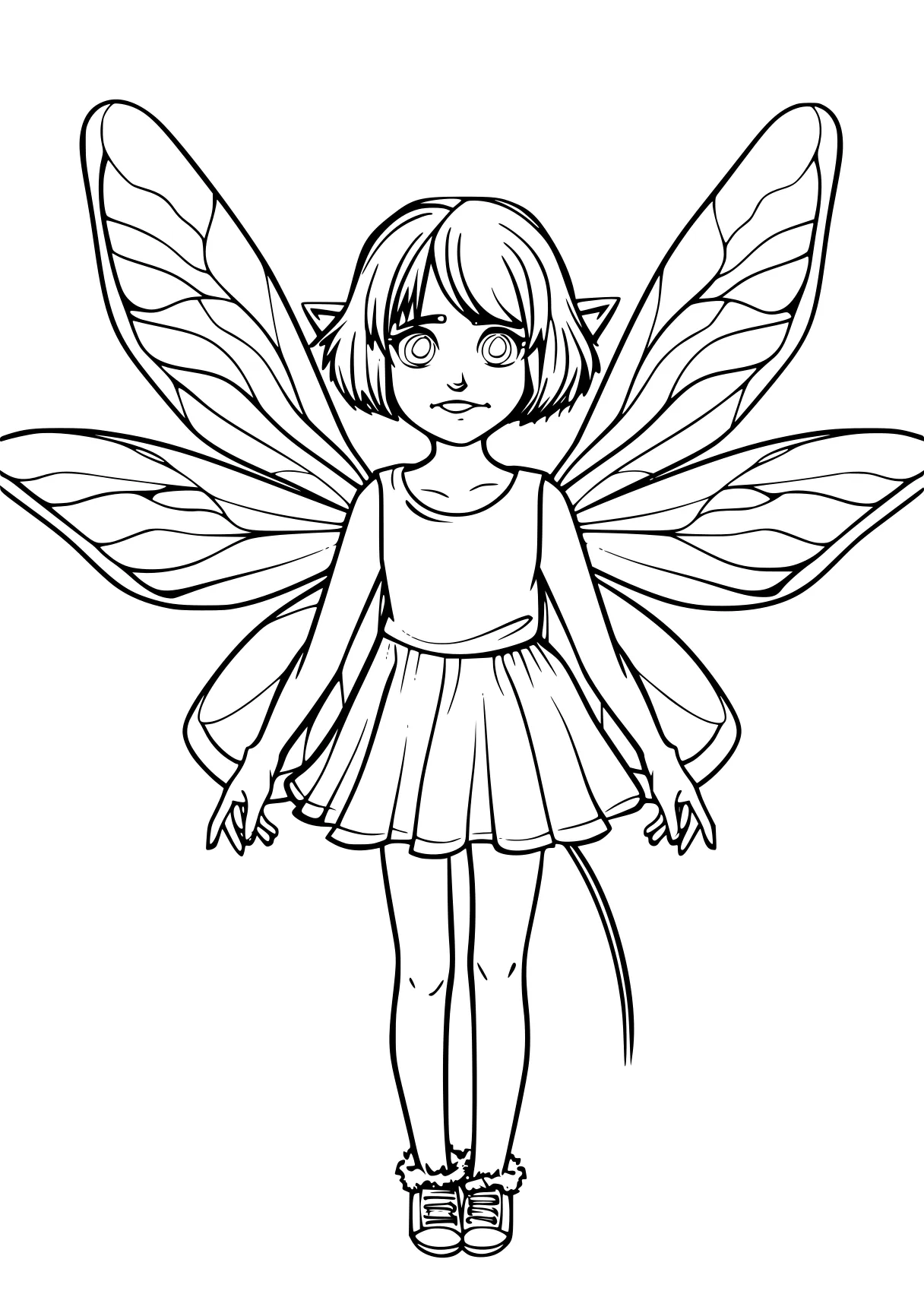 fairy coloring pages fairy, wings, angel, butterfly, free page downloads