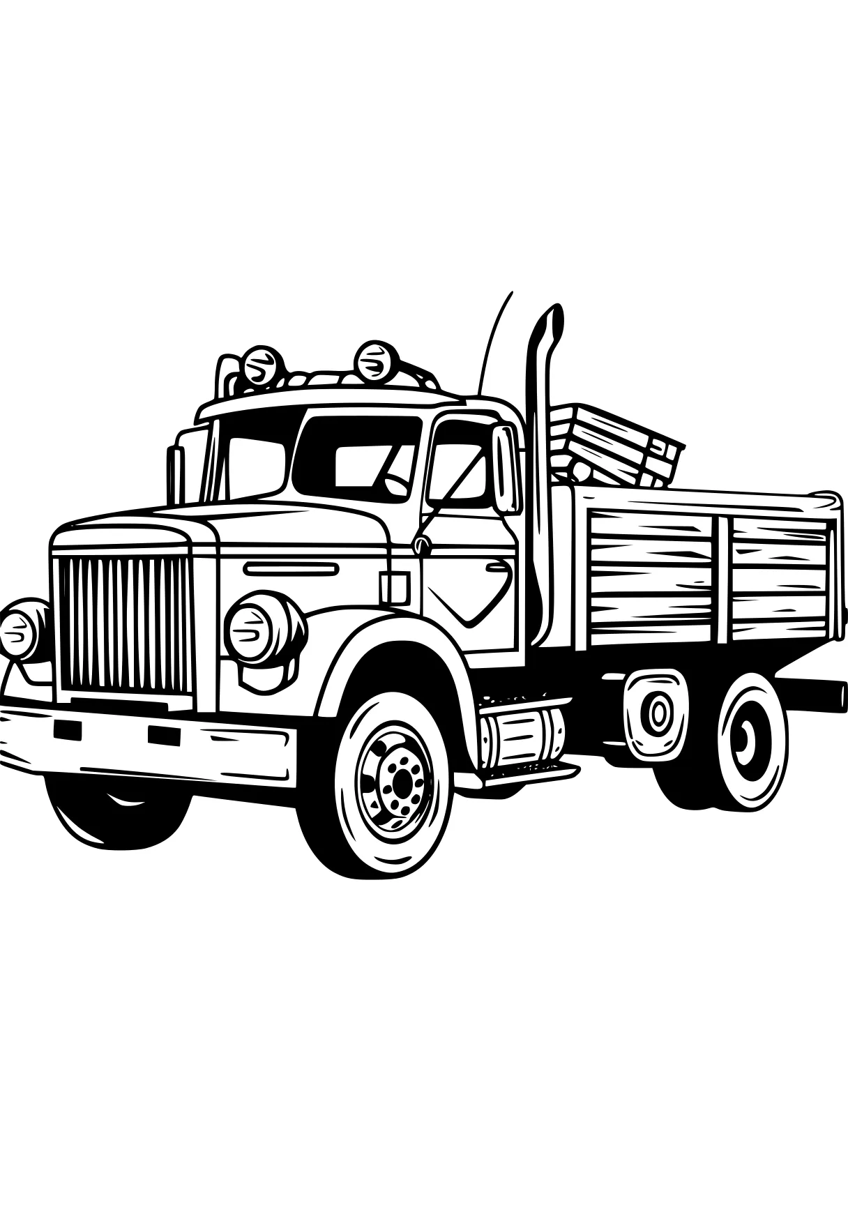 truck coloring sheets truck, trucks, semi, vehicle, mater, free page downloads