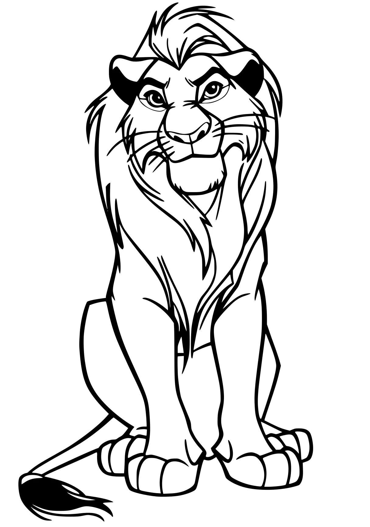 lion king coloring pages lion, lions, simba, tiger, jaguar, free page downloads