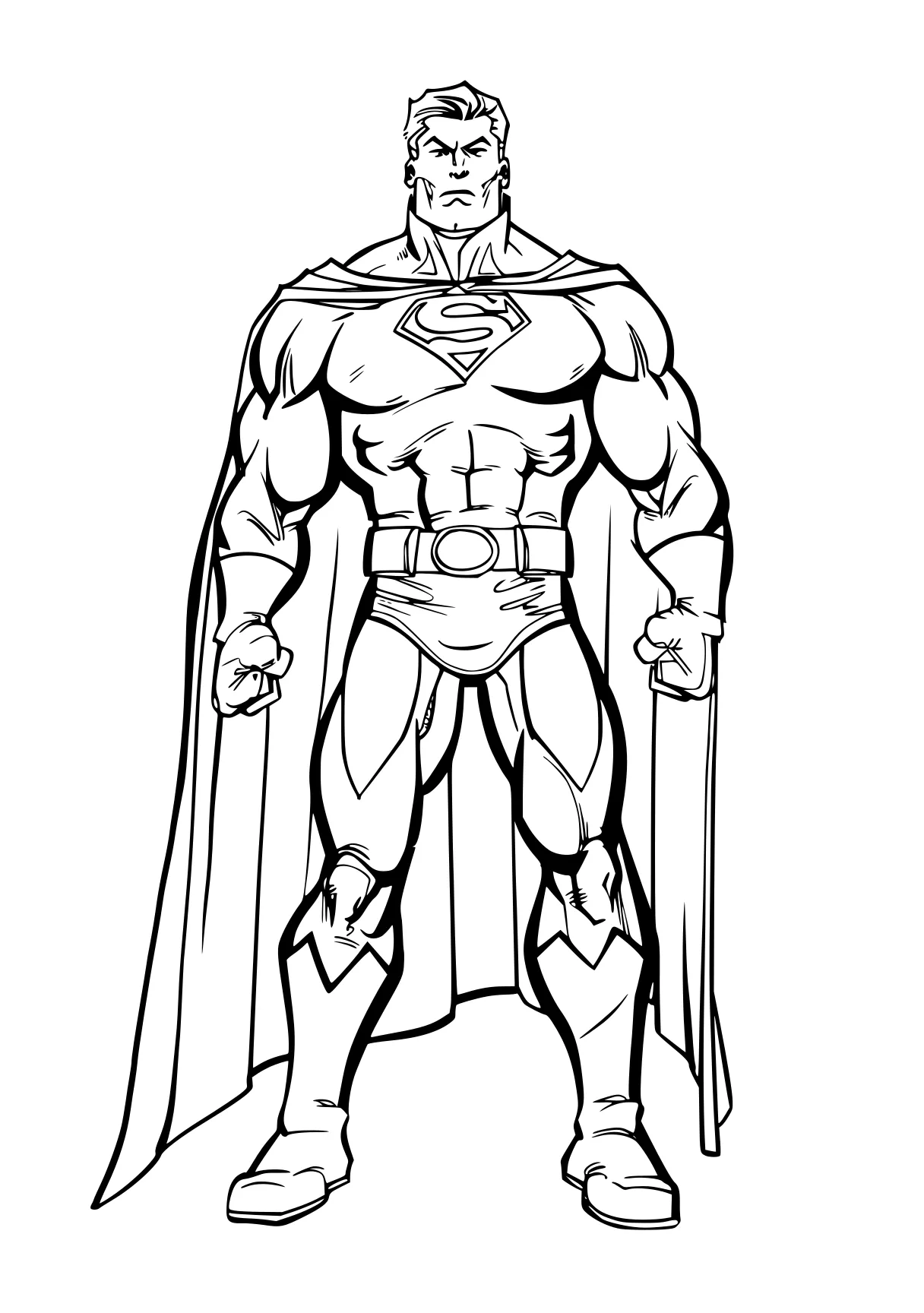 super heroes coloring pages superman, superhero, batman, pencils, supercoloring, free page downloads