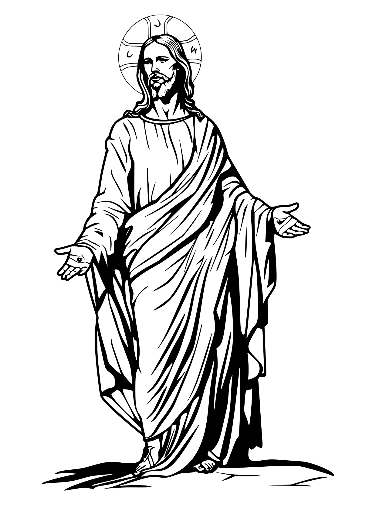 jesus coloring pages zacchaeus, pilgrim, christian, statue, moses, free page downloads