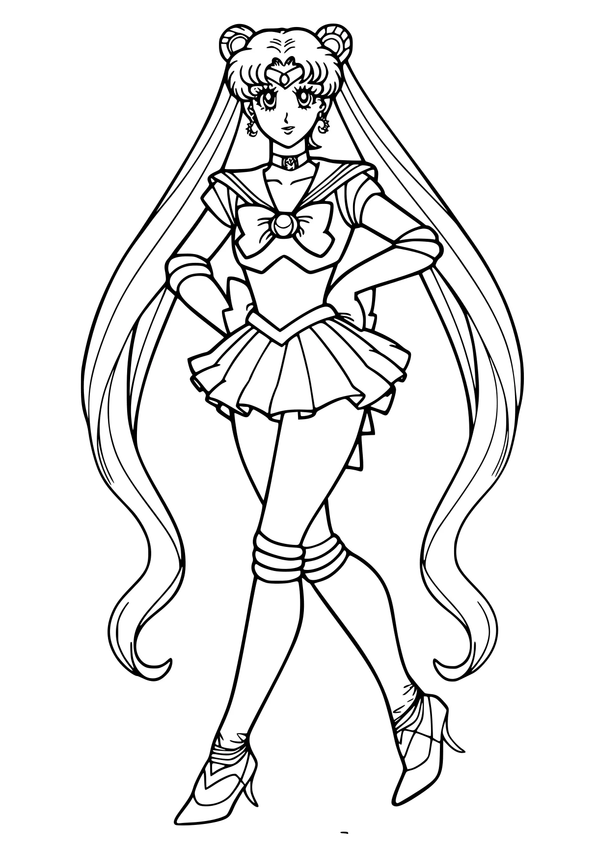 sailor moon coloring page sailor, winx, diana, free downloads