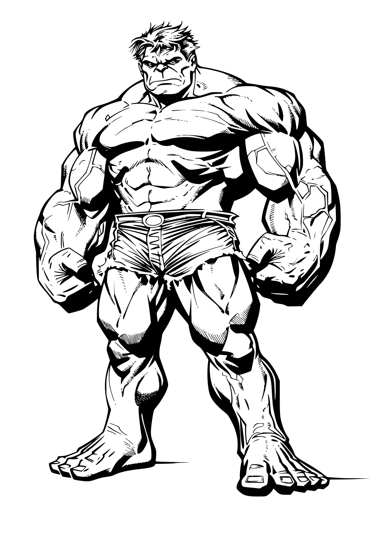 hulk coloring page hulk, broly, gorilla, bulldog, jiren, free downloads