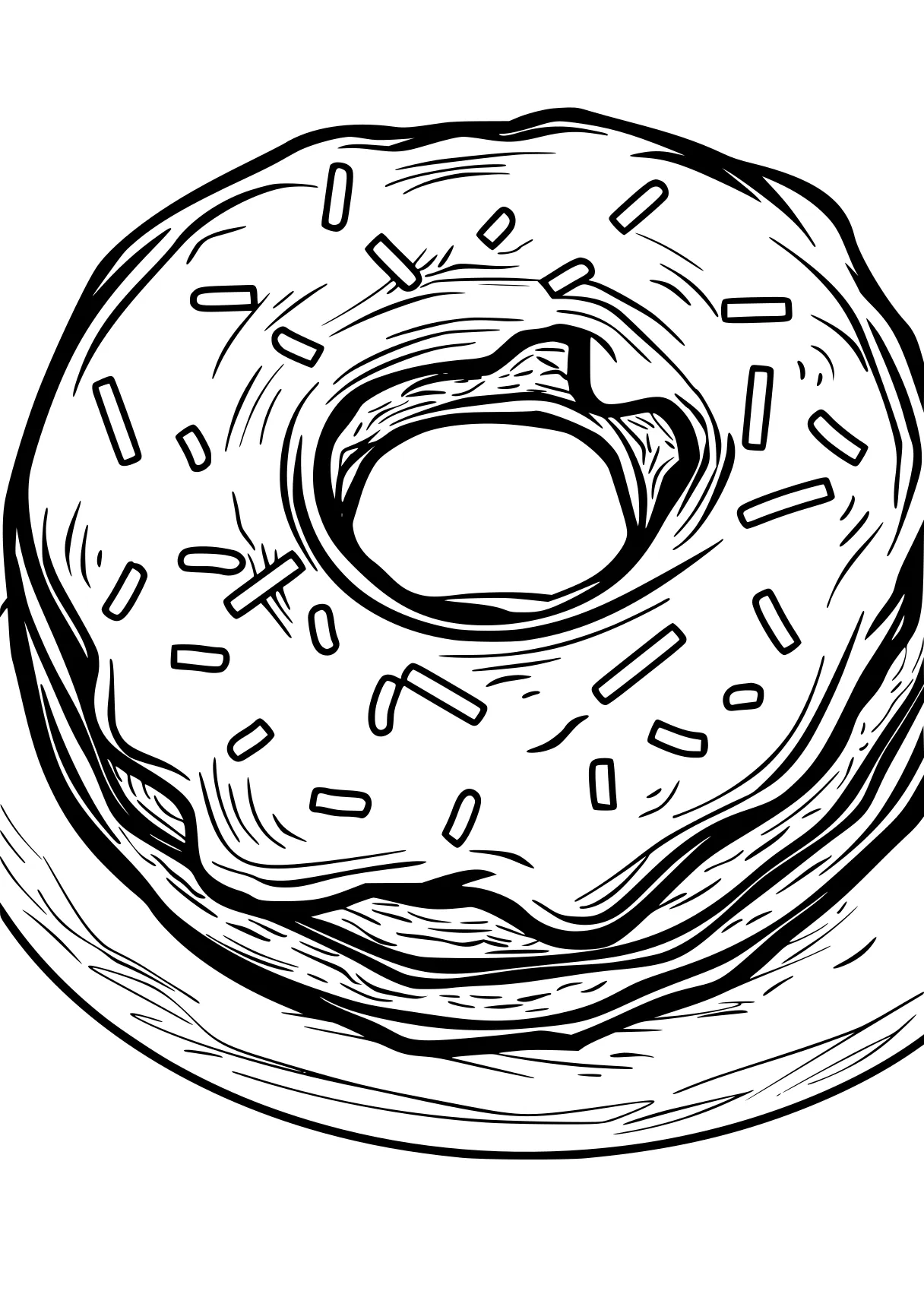 donut coloring page donut, dot, round, beyblade, goo, free downloads