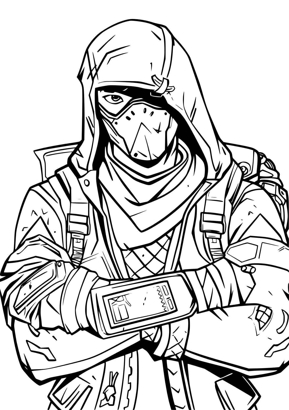 fortnite coloring pages doc, kakashi, soldier, coloring, scorpion, free page downloads