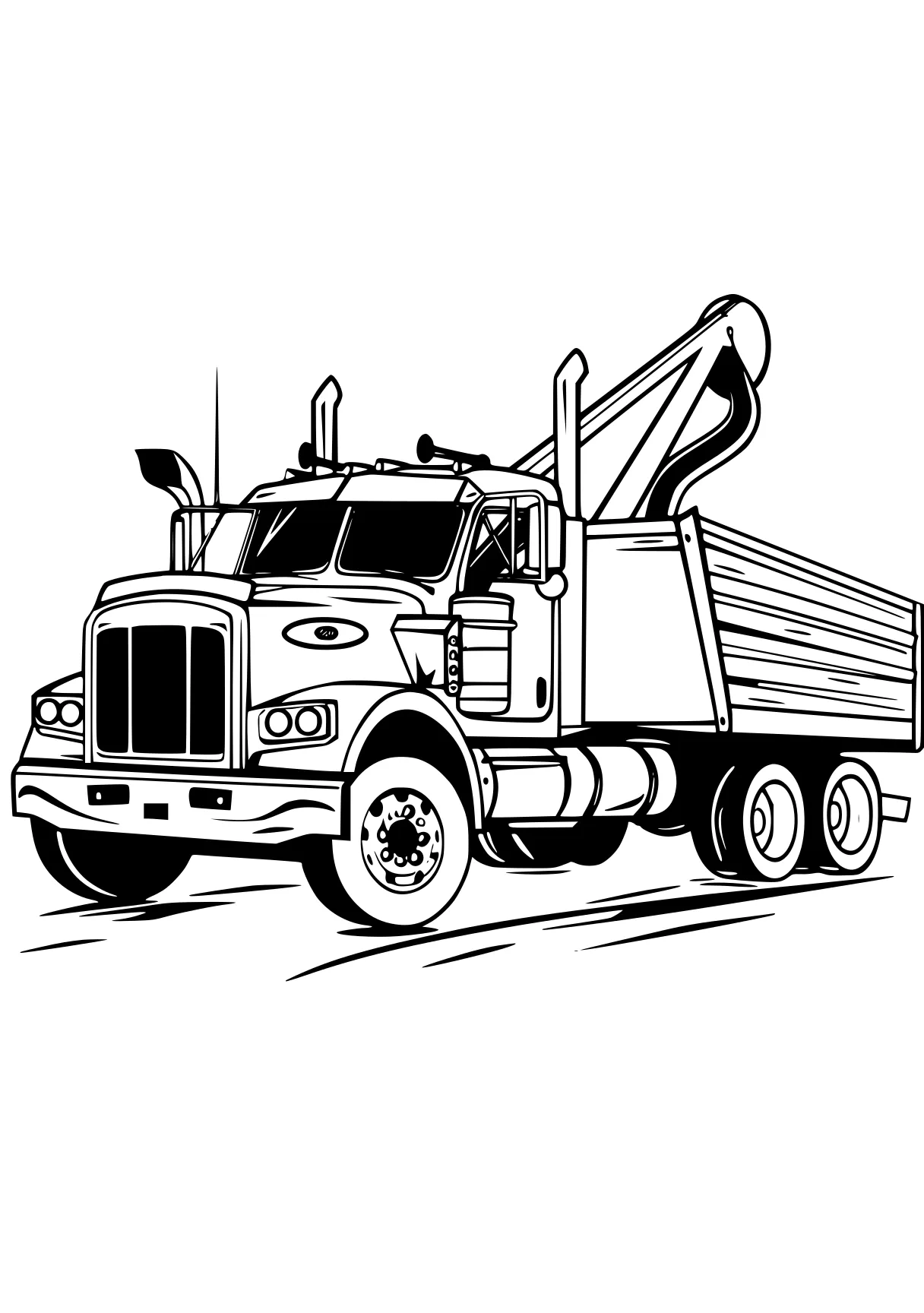 truck coloring sheets semi, truck, trucks, vehicle, wall, free page downloads