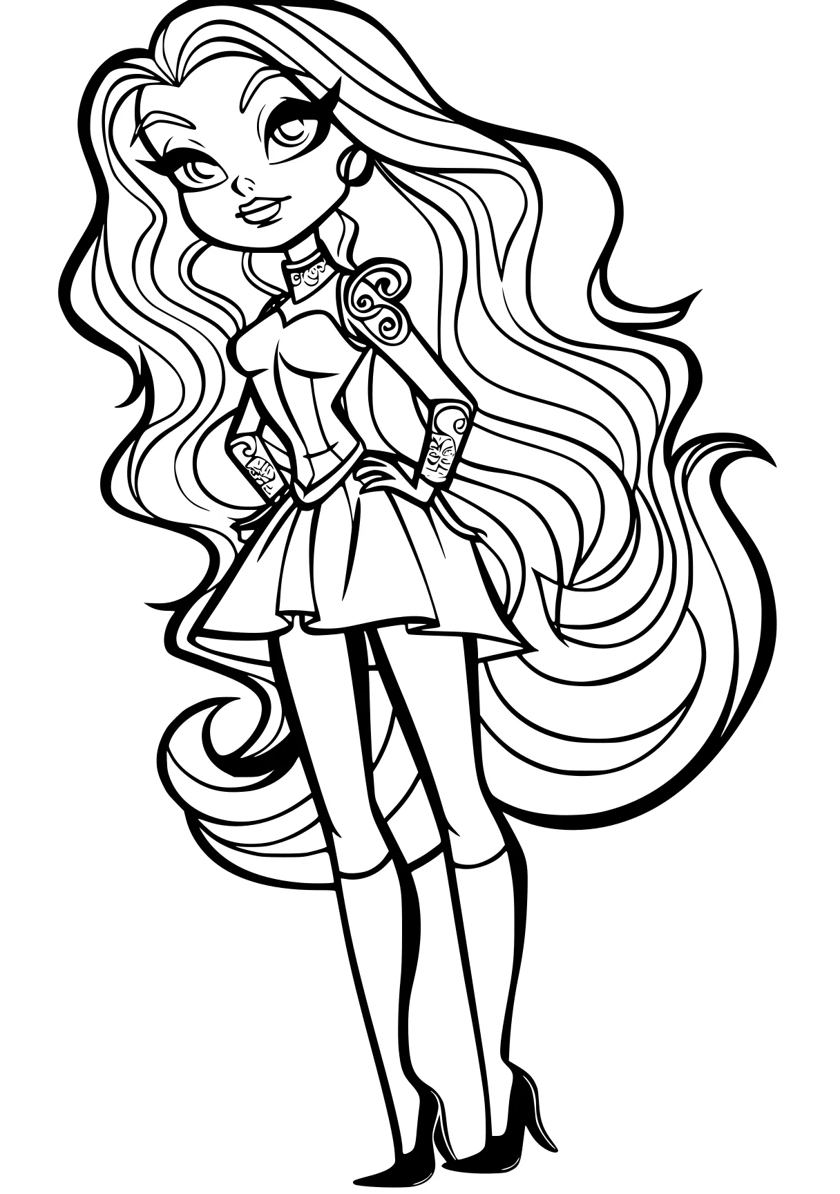 monster high coloring book sailor, aphmau, rapunzel, winx, printables, free page downloads