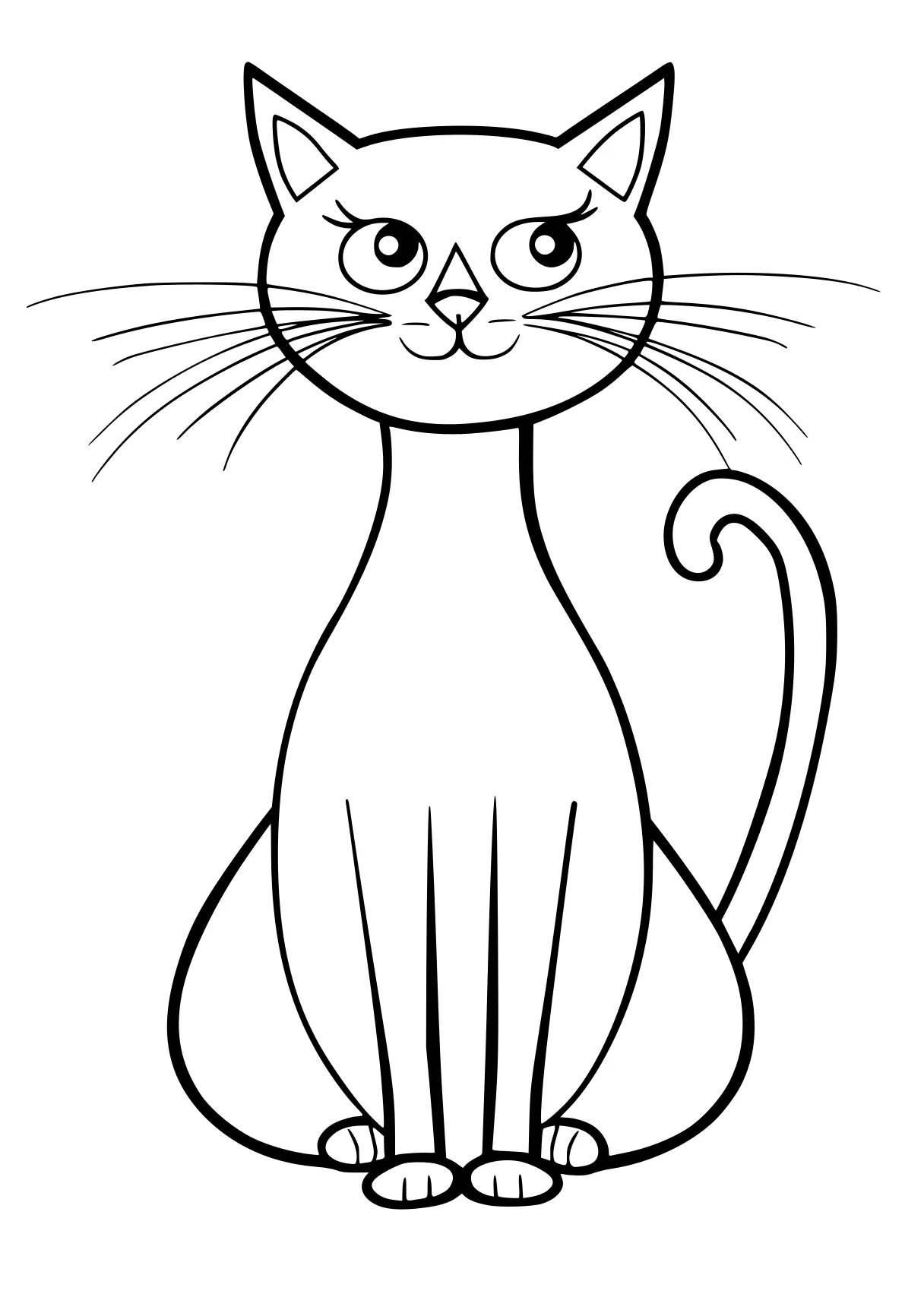 cat coloring cat, caticorn, illustrator, free page downloads