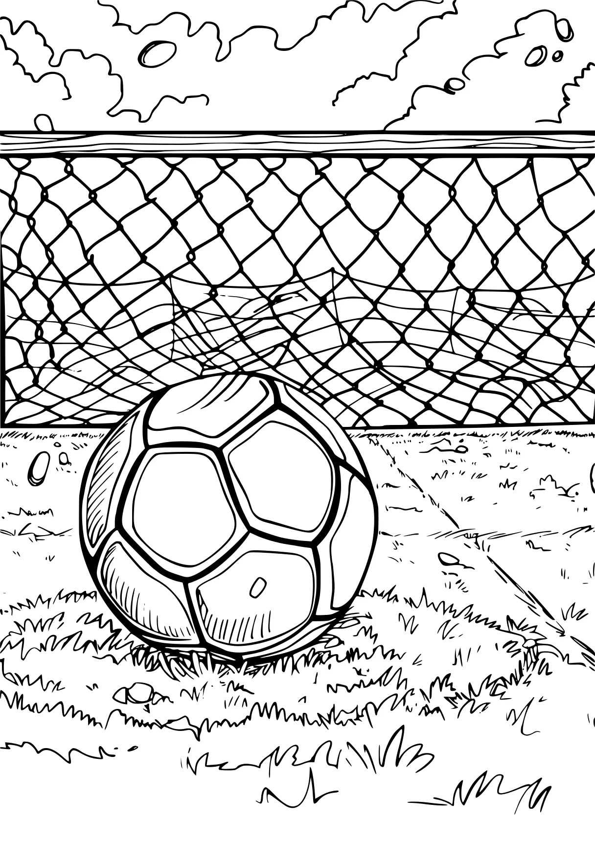 soccer coloring page soccer, ball, football, free downloads