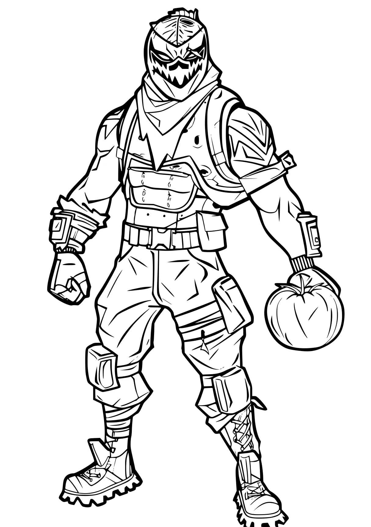 fortnite coloring pages pumpkin, scarecrow, doc, chainsaw, astronaut, free page downloads