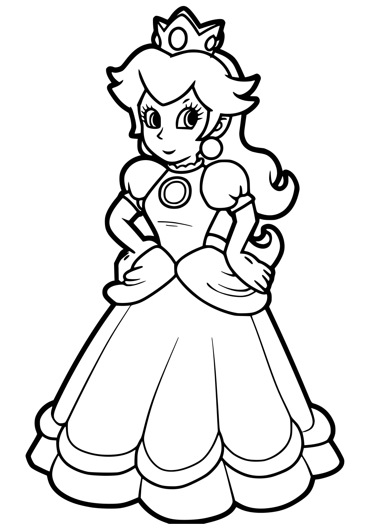 mario coloring pages rosalina, peach, sailor, daisy, rosa, free page downloads