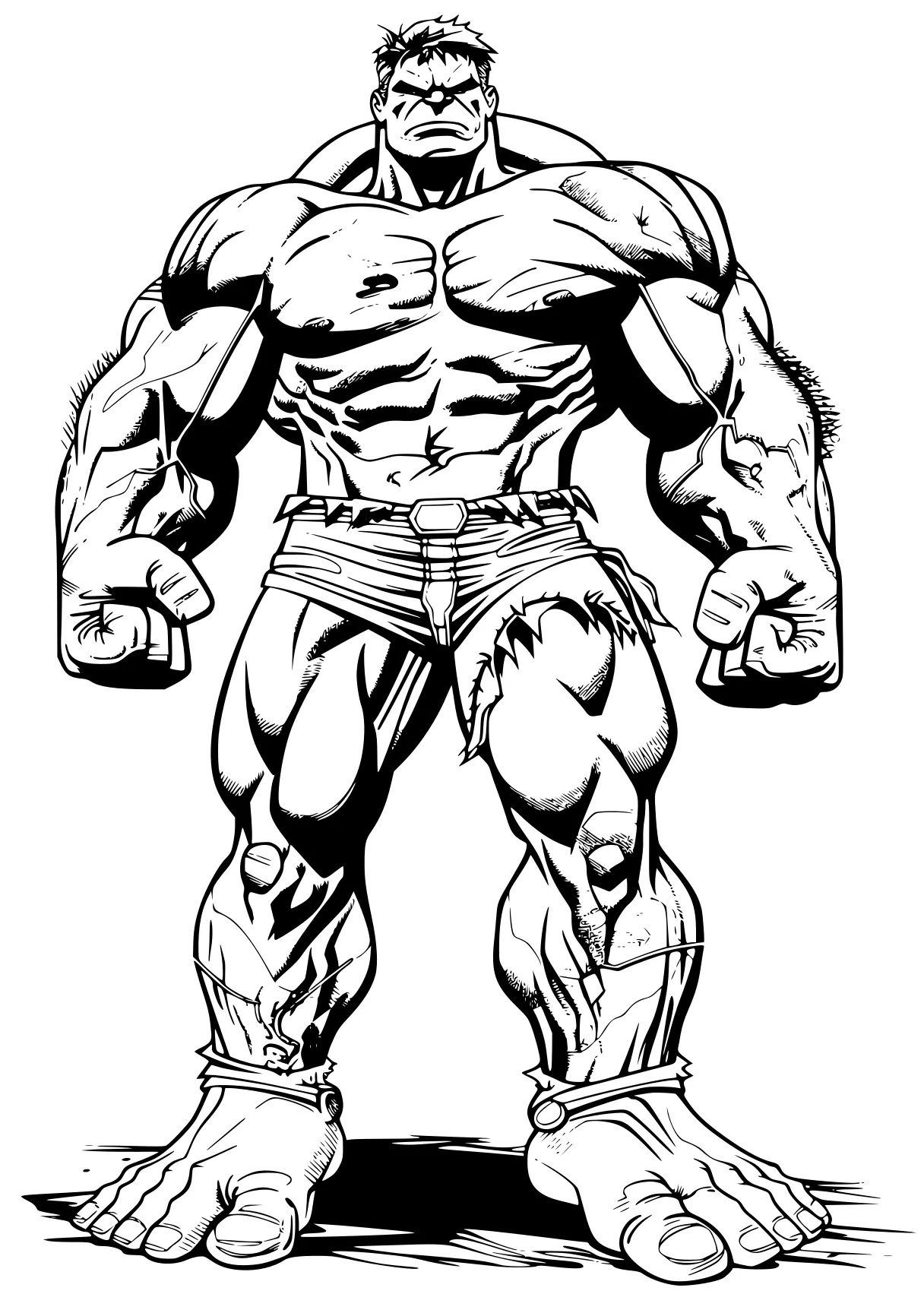 hulk coloring page hulk, broly, wolverine, hercules, goliath, free downloads