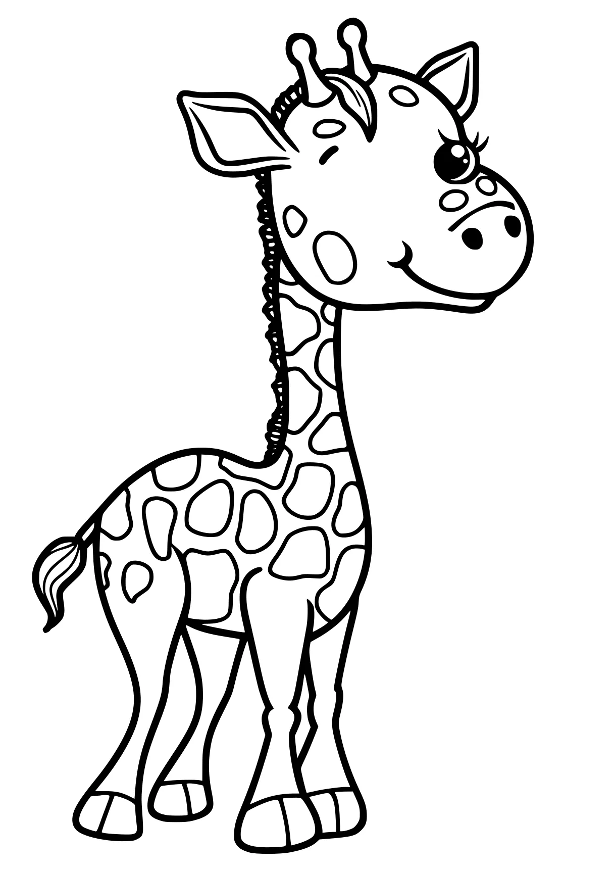 coloring pages for animals giraffe, llama, camel, zebra, brachiosaurus, free page downloads