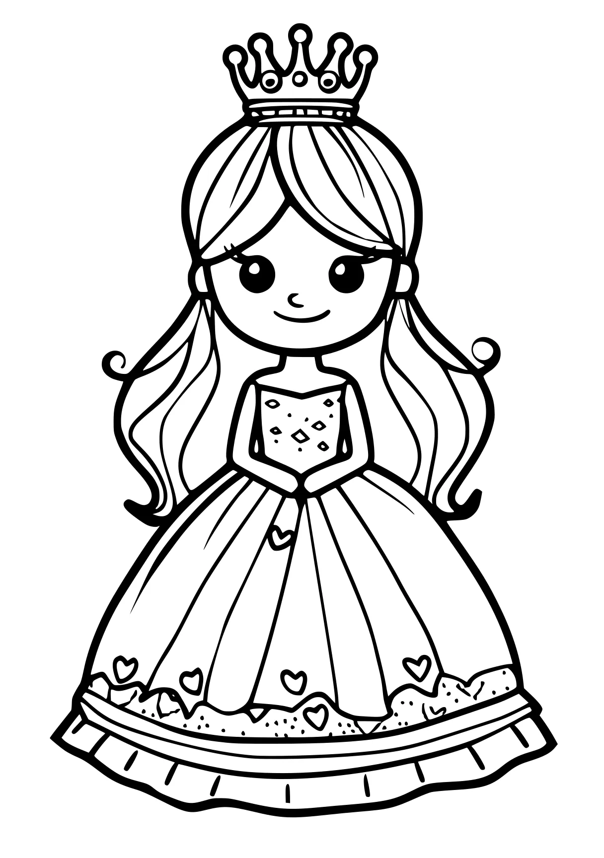 princess coloring pages printable printables, alice, doll, princess, free page downloads