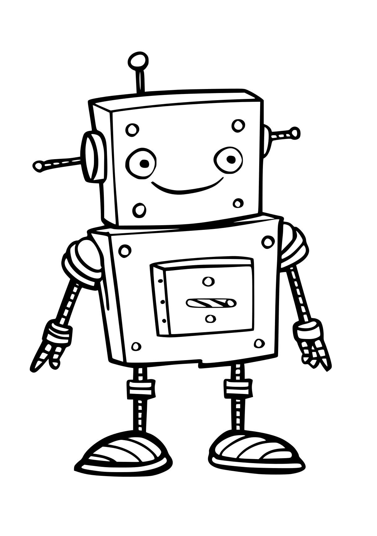 lankybox coloring page robot, illustrator, boxy, bots, ai, free downloads