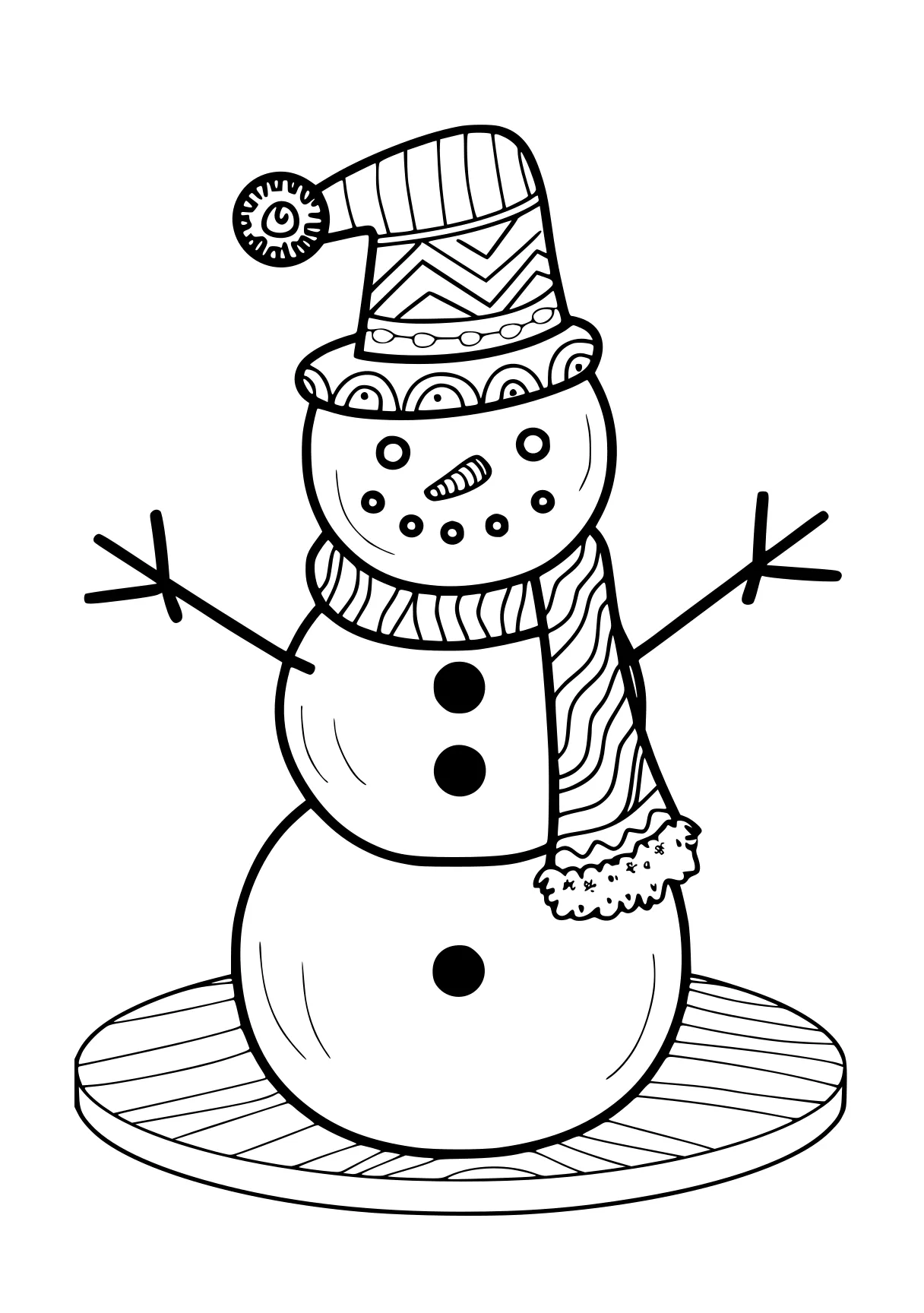 snowman coloring page snowman, olaf, ornament, free downloads