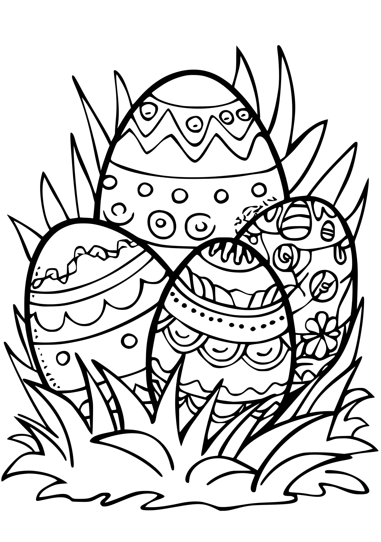 free easter coloring pages, zentangle, easter, egg, page downloads