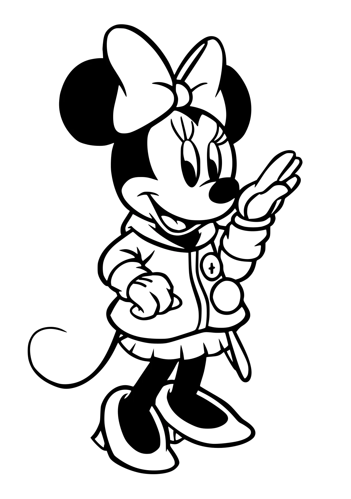 minnie coloring page mickey, mouse, minnie, goofy, pluto, free downloads